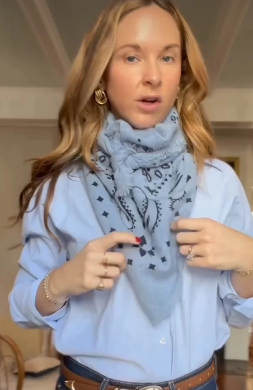 Kujten Cashmere bandana scarf - photo 4