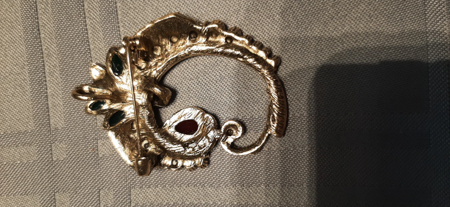 Decorative Brooch with Stones - photo 3
