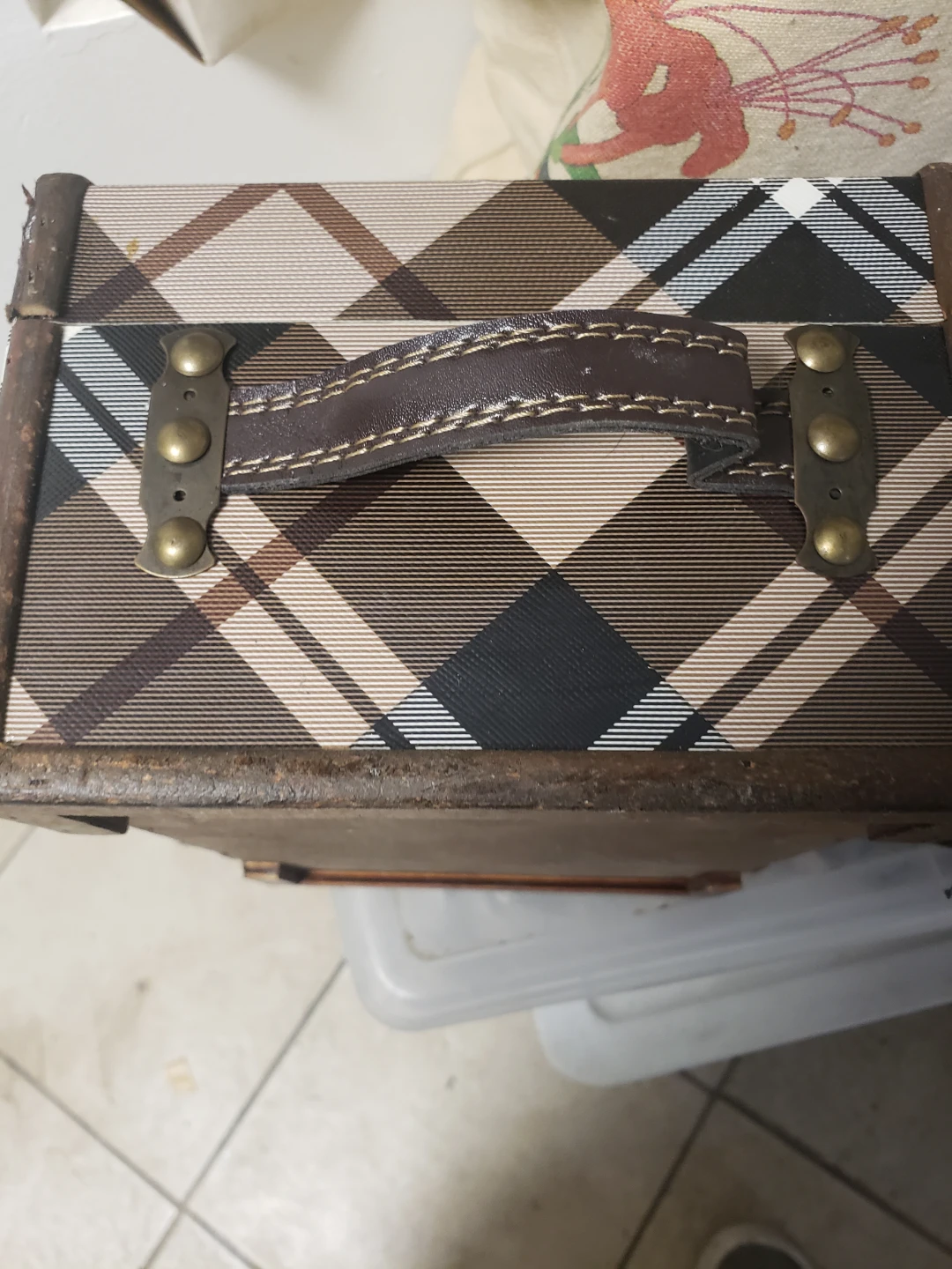 Plaid Decorative wooden box - photo 2