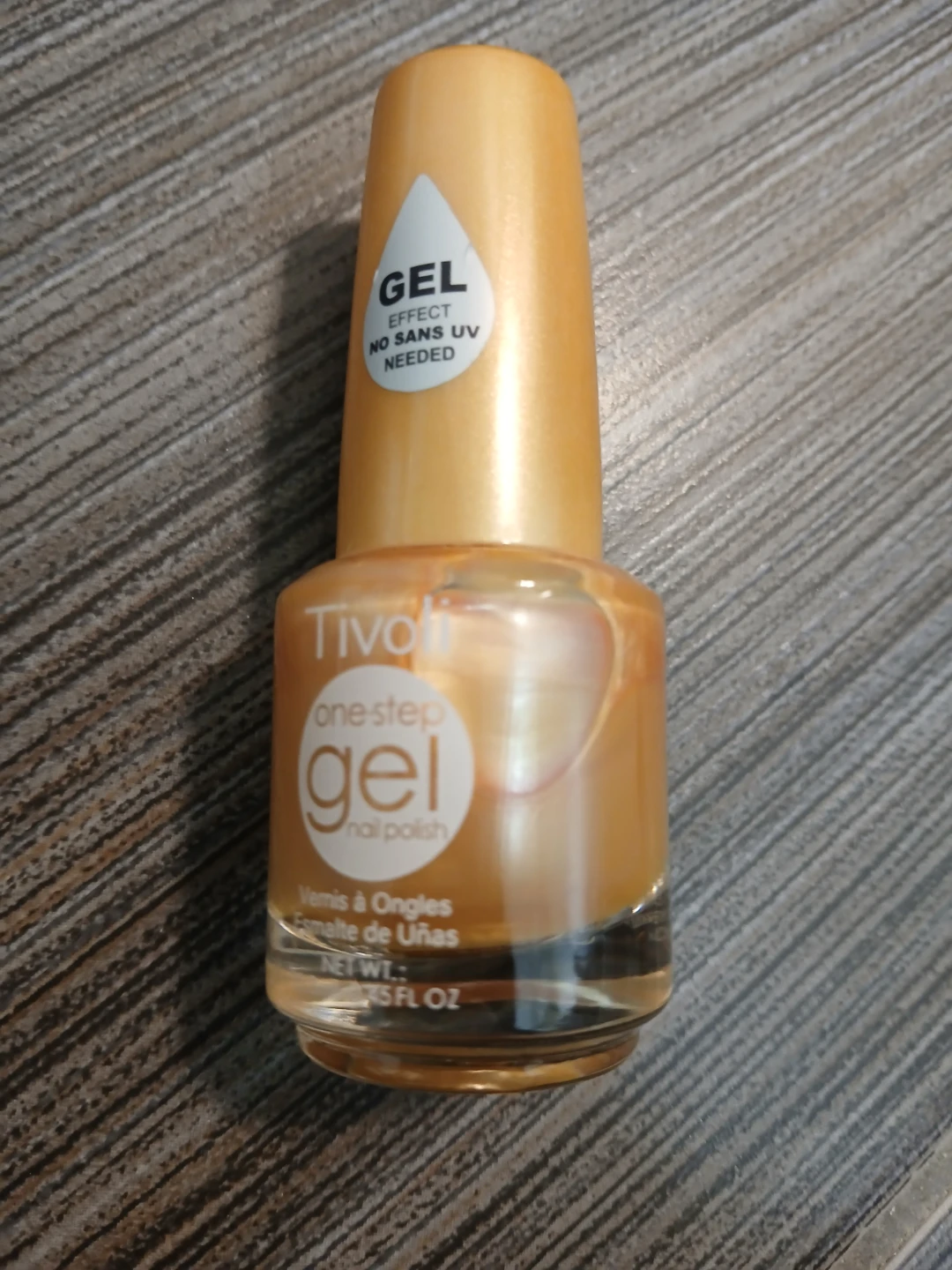 Tivoli One-Step Gel Nail Polish Gold