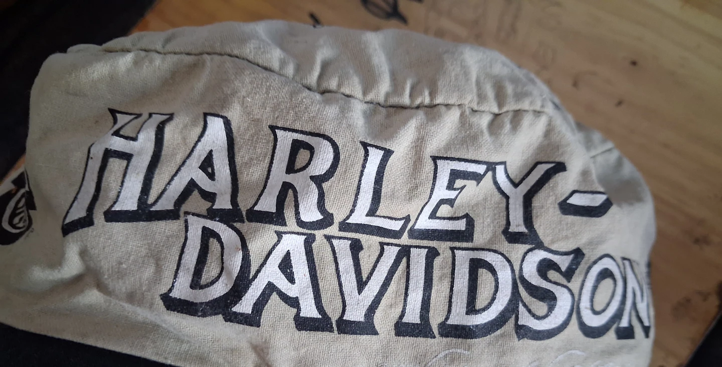 Vintage Harley-Davidson Artistry in Iron Cap - photo 4