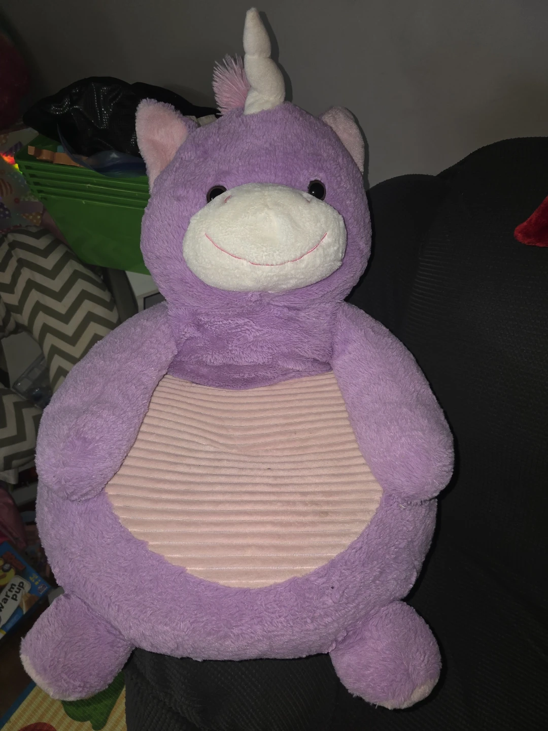 Purple Unicorn Character Chair for Kids