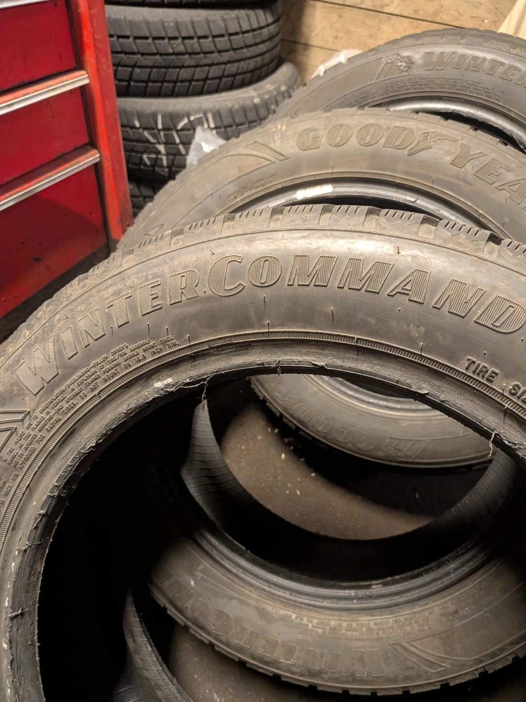 Goodyear WinterCommand Tires 205/55R16 - photo 2