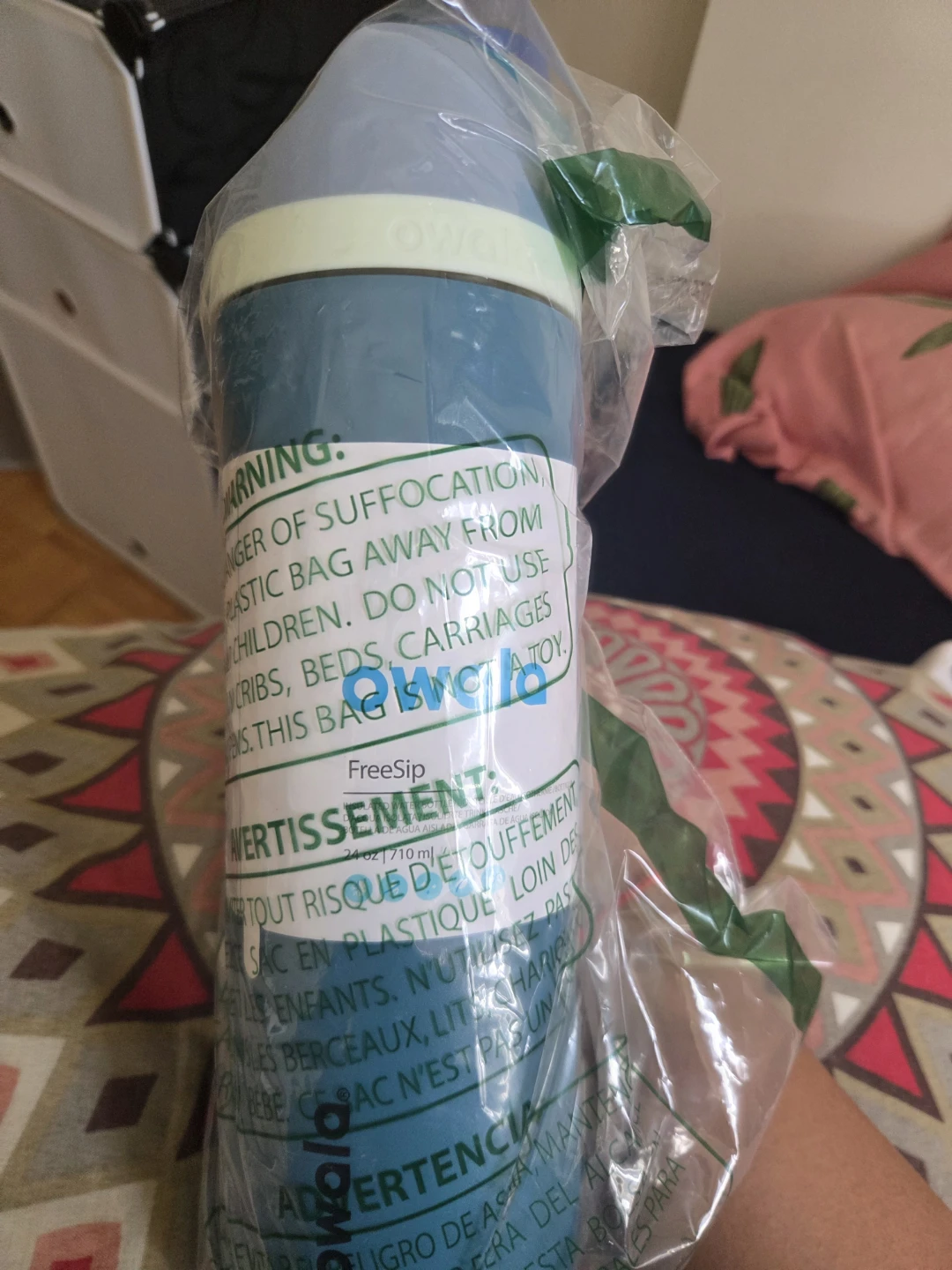 New Owala FreeSip Insulated Water Bottle 24oz (710ml) - photo 3