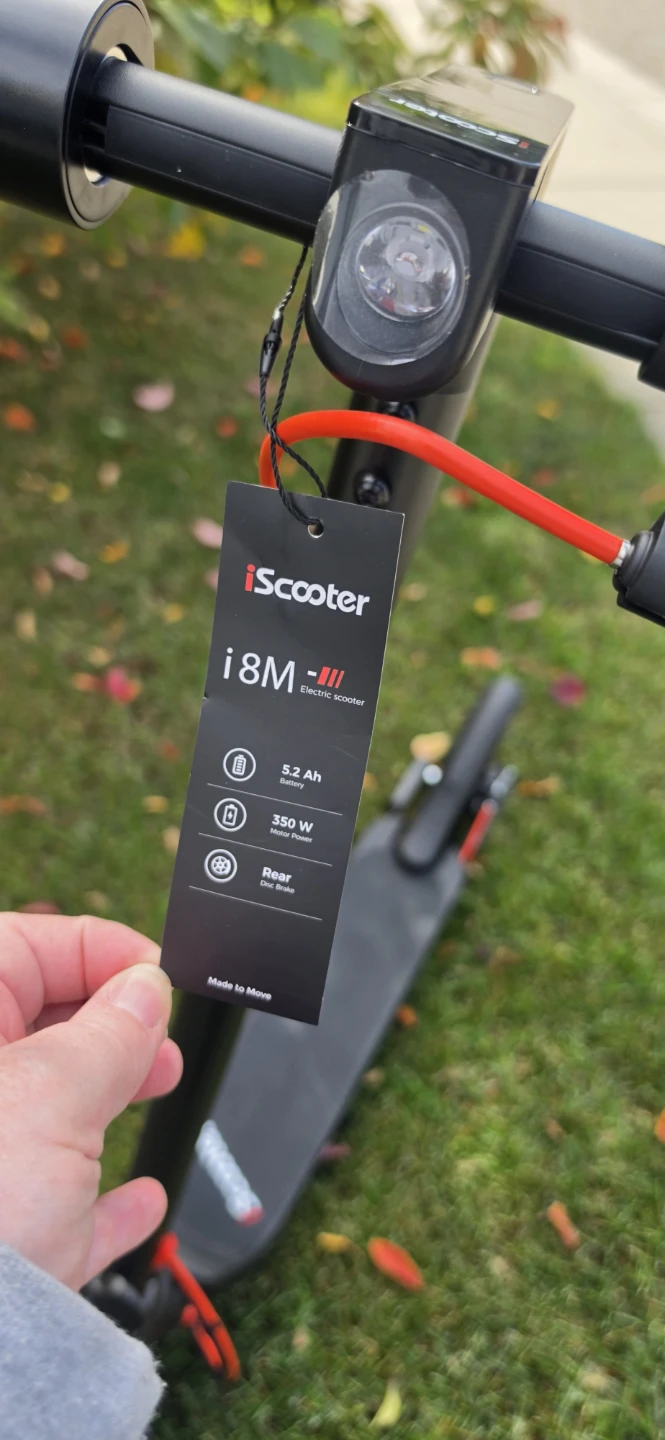 iScooter i8M Electric Scooter - photo 3