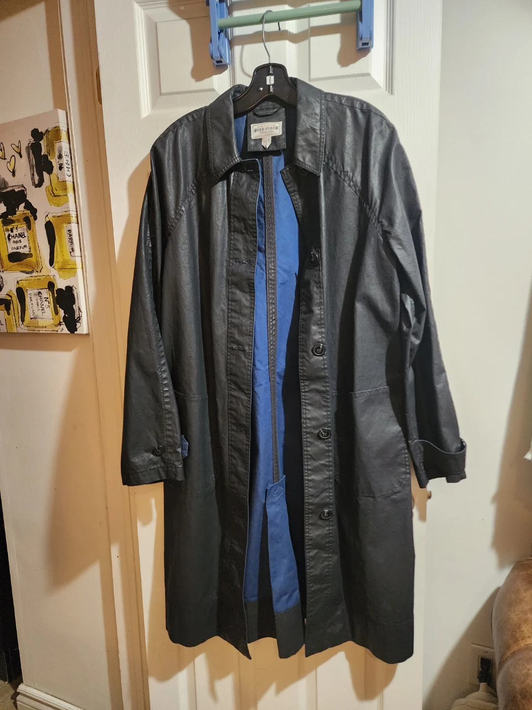 Vintage GAP "Work-Force" Waxed Cotton Trench Coat