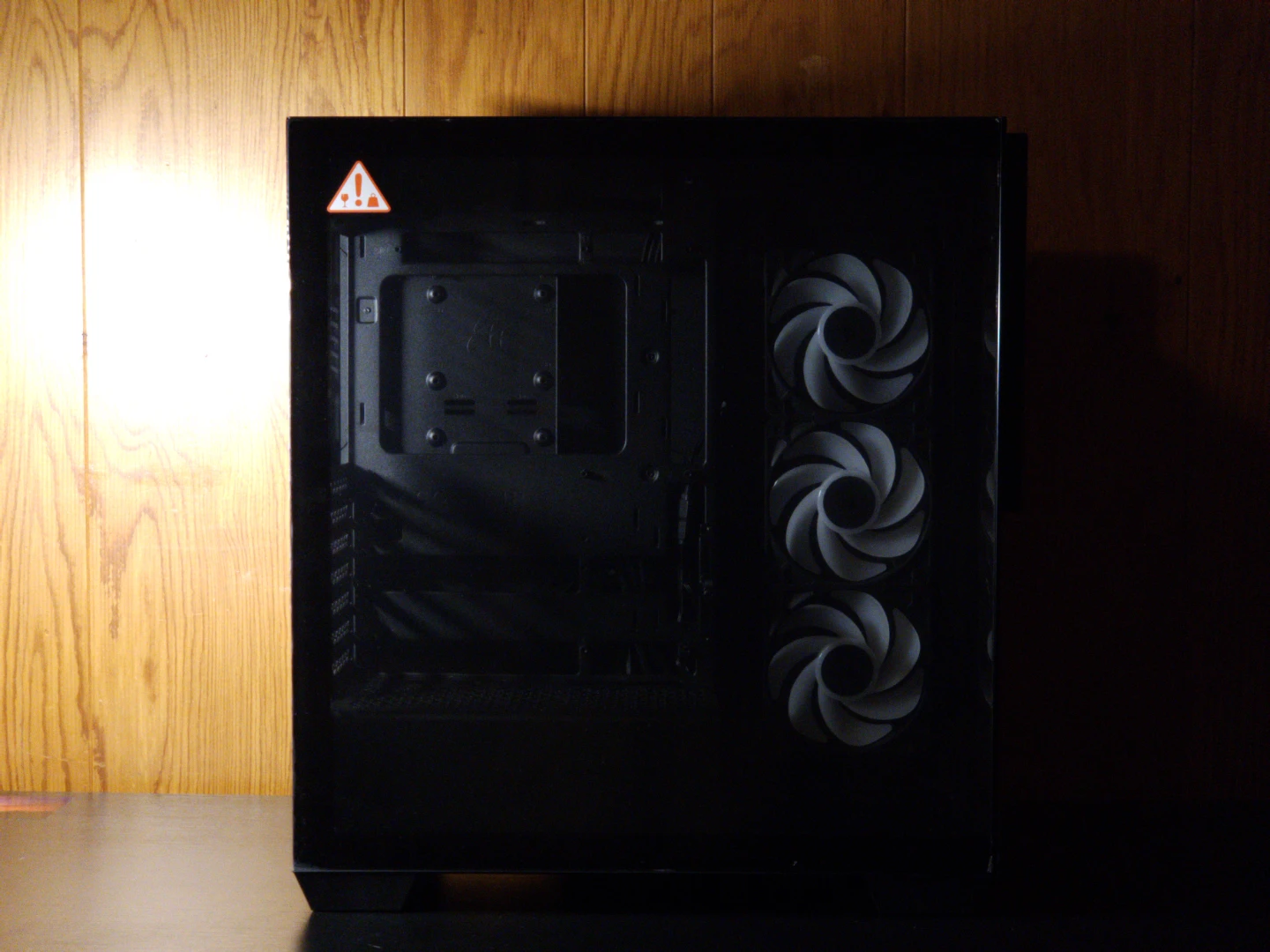 Corsair 3500X Black — New, Never Built, Protective Film Still On - photo 2