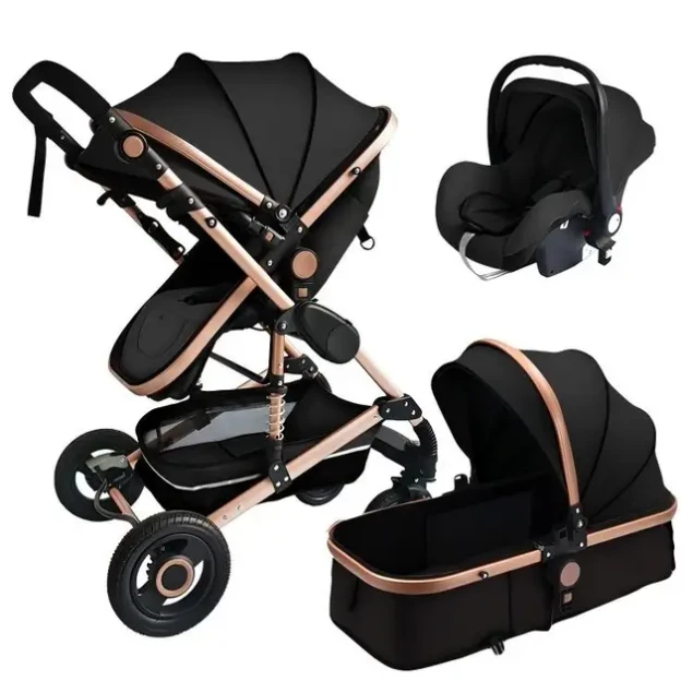 3-in-1 Baby Stroller and Car Seat Set - photo 2
