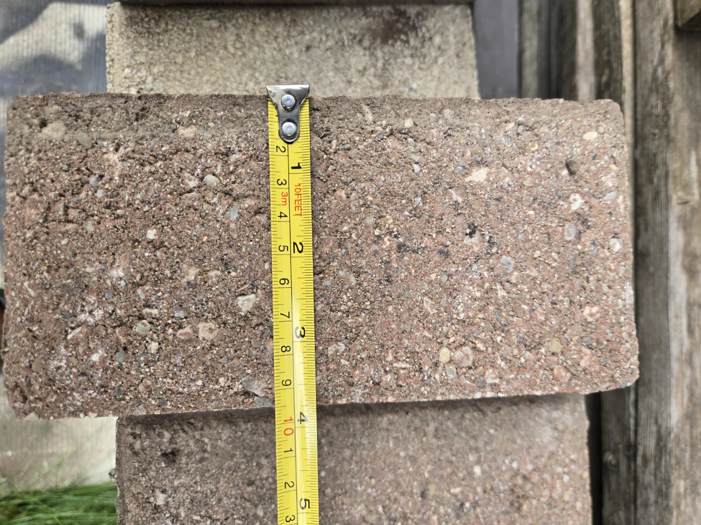 74 Concrete Paver Bricks 8X4" - photo 3