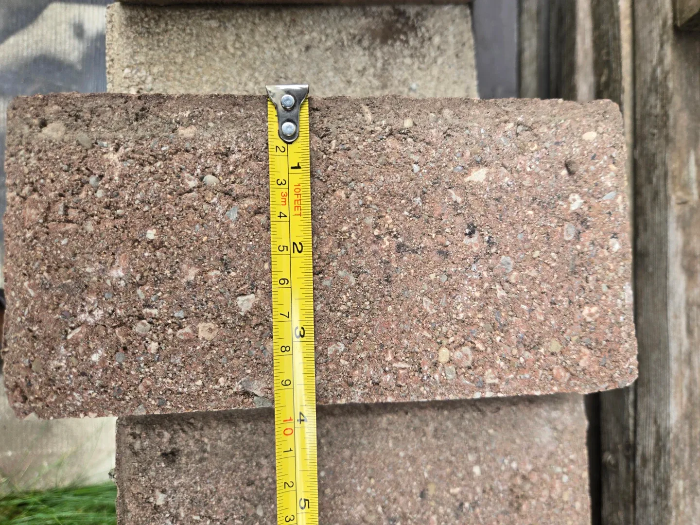 74 Concrete Paver Bricks 8X4" - photo 3