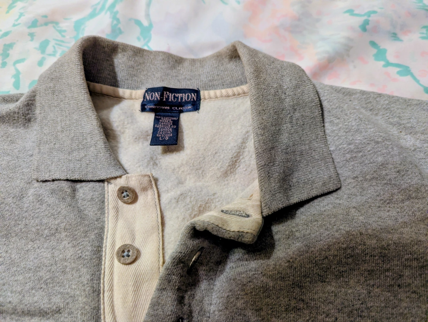 Non-Fiction Boyz II Men Grey Polo Shirt L/G - photo 4