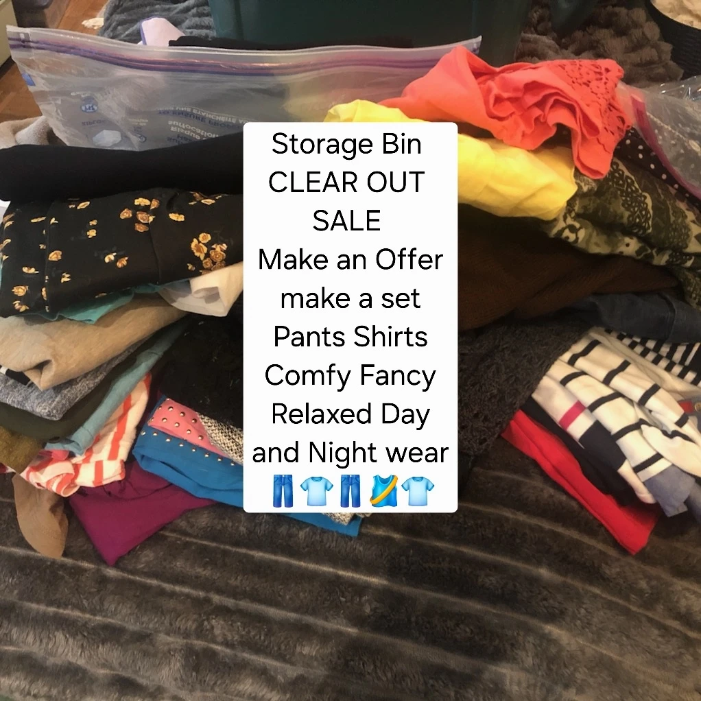 Storage Bin Clear Out