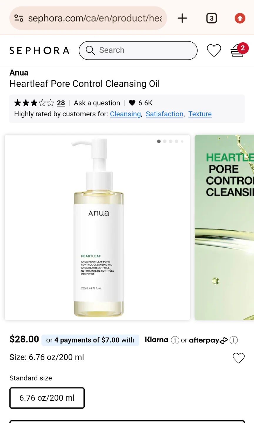 Anua Cleansing Oil - Travel Bottles