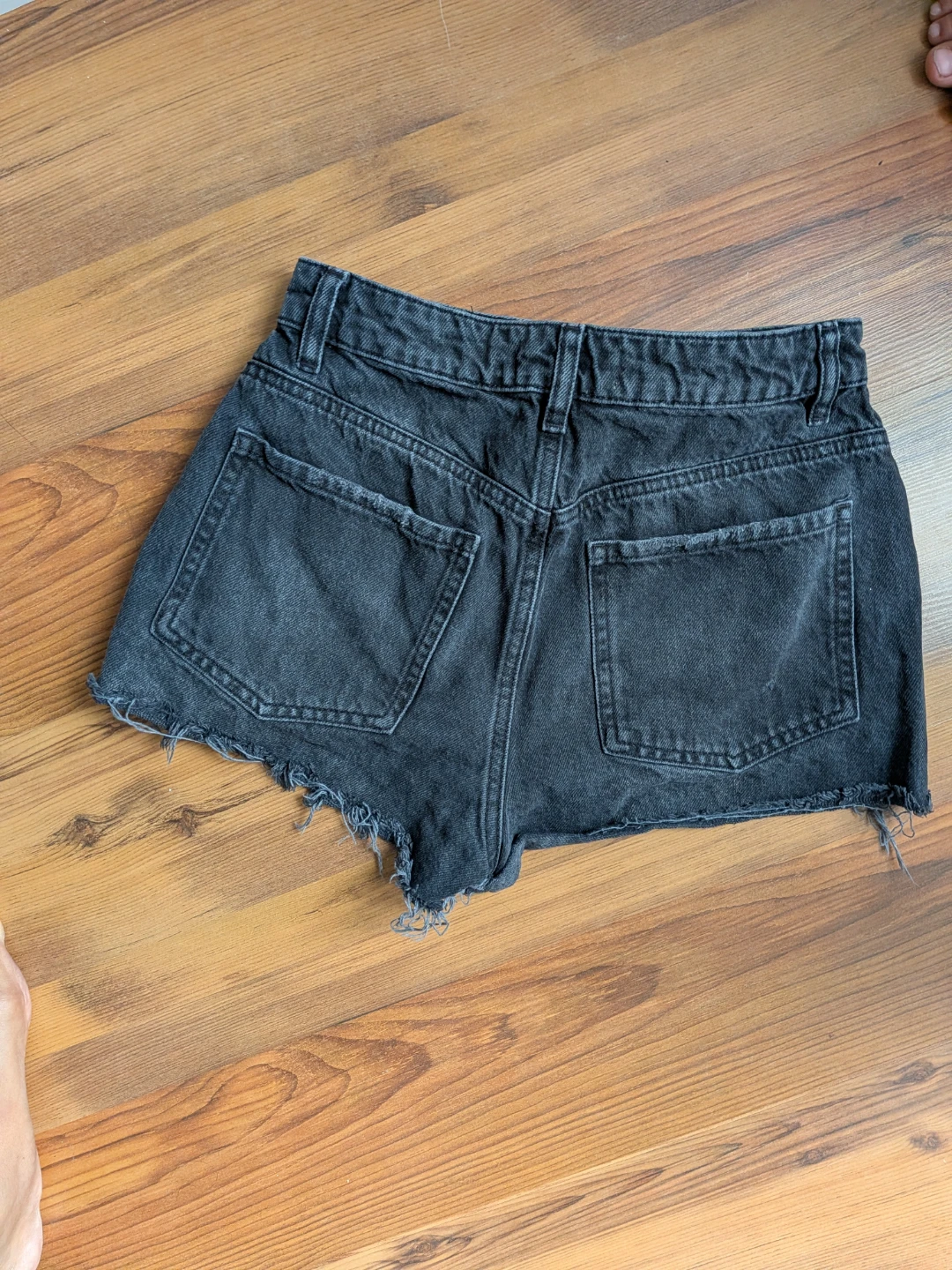 🏈Garage Denim Distressed Shorts - photo 4