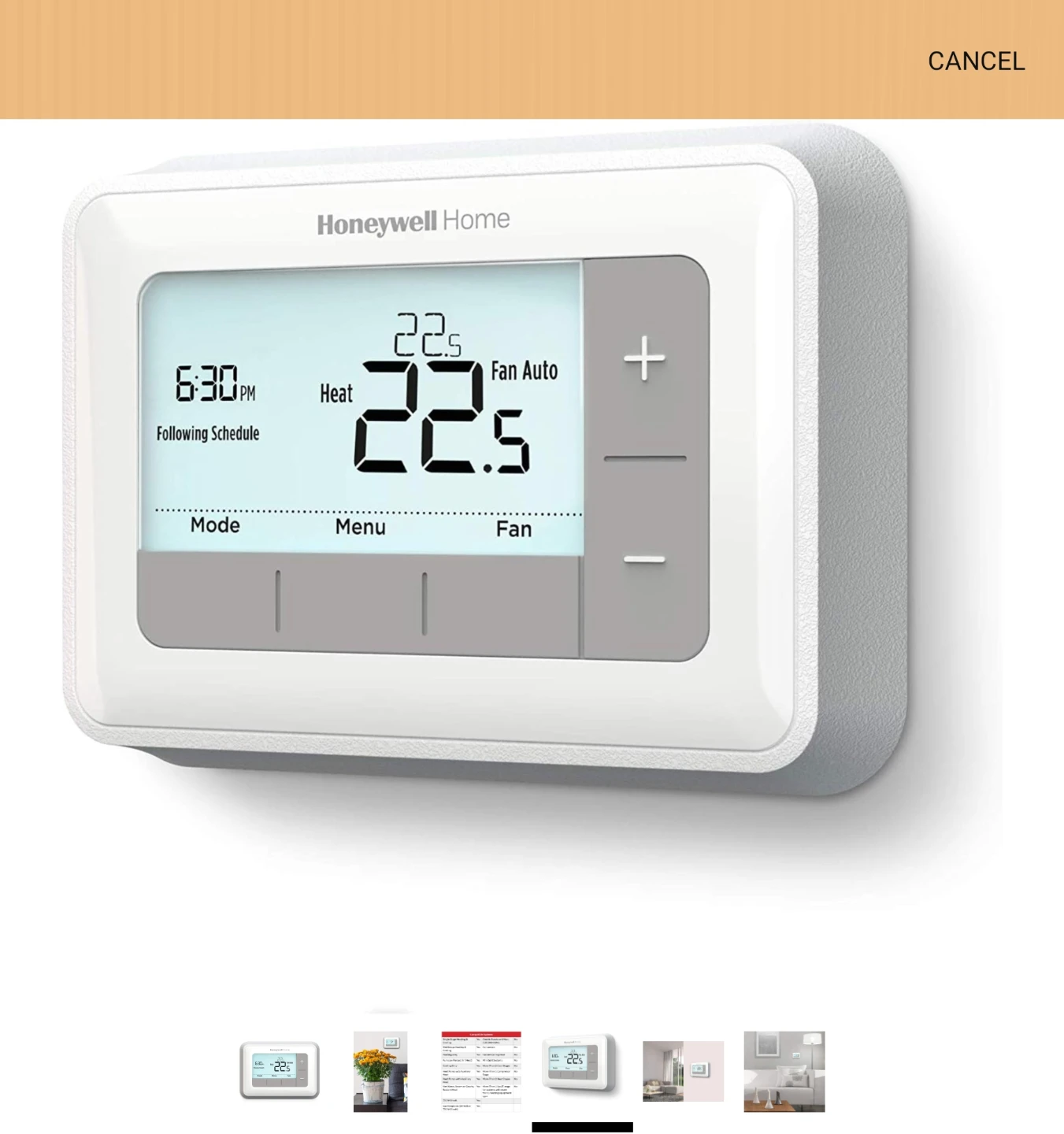 Honeywell Home Thermostat - photo 4