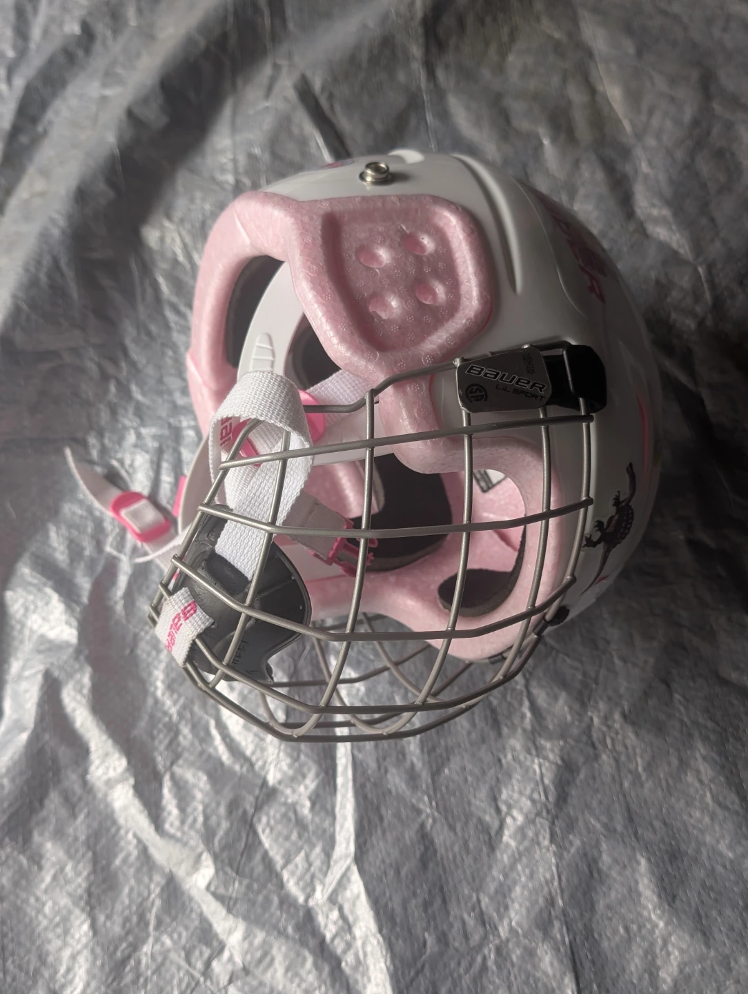 Bauer Lil' Sport Kids Helmet with Cage - photo 3