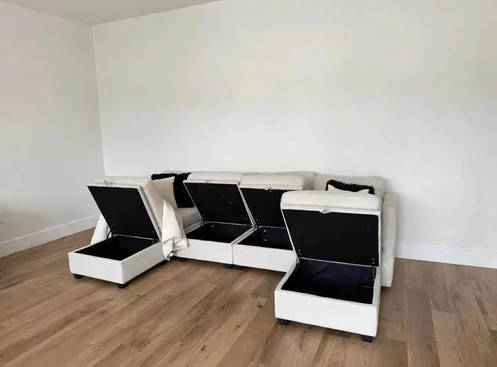 Modular Storage Sectional Sofa - photo 2