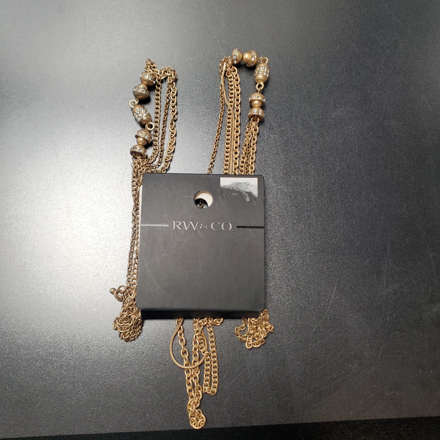RW&CO. Gold-Tone Multi-Chain Necklace - photo 4