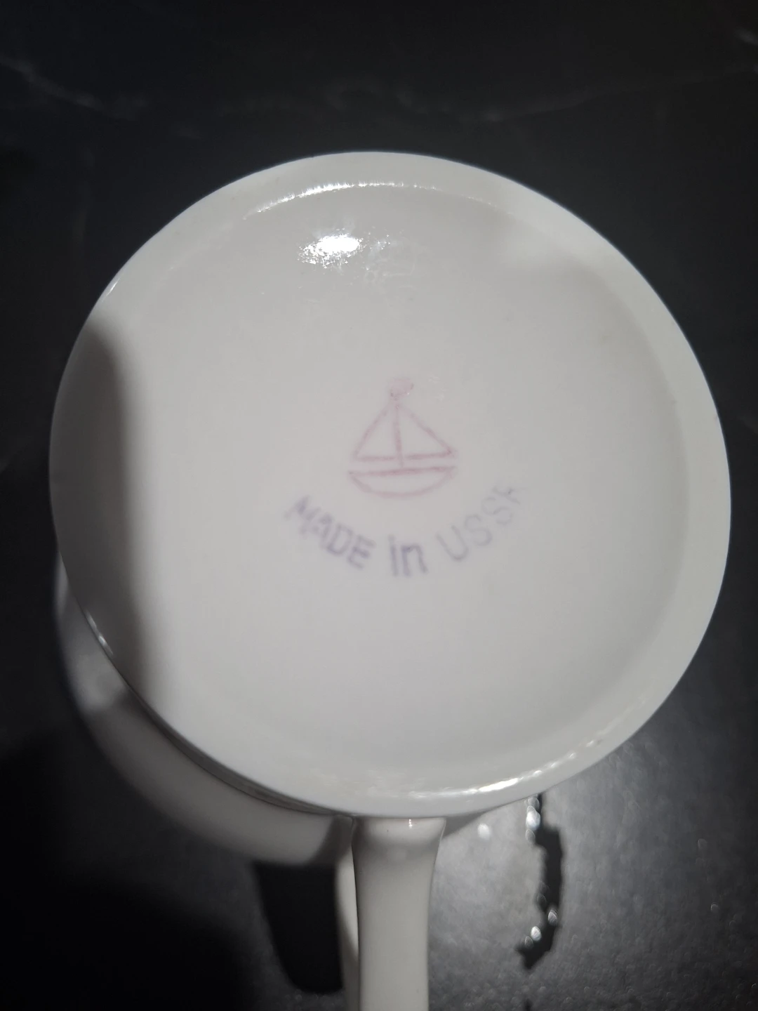 Vintage USSR Porcelain Mug - photo 3