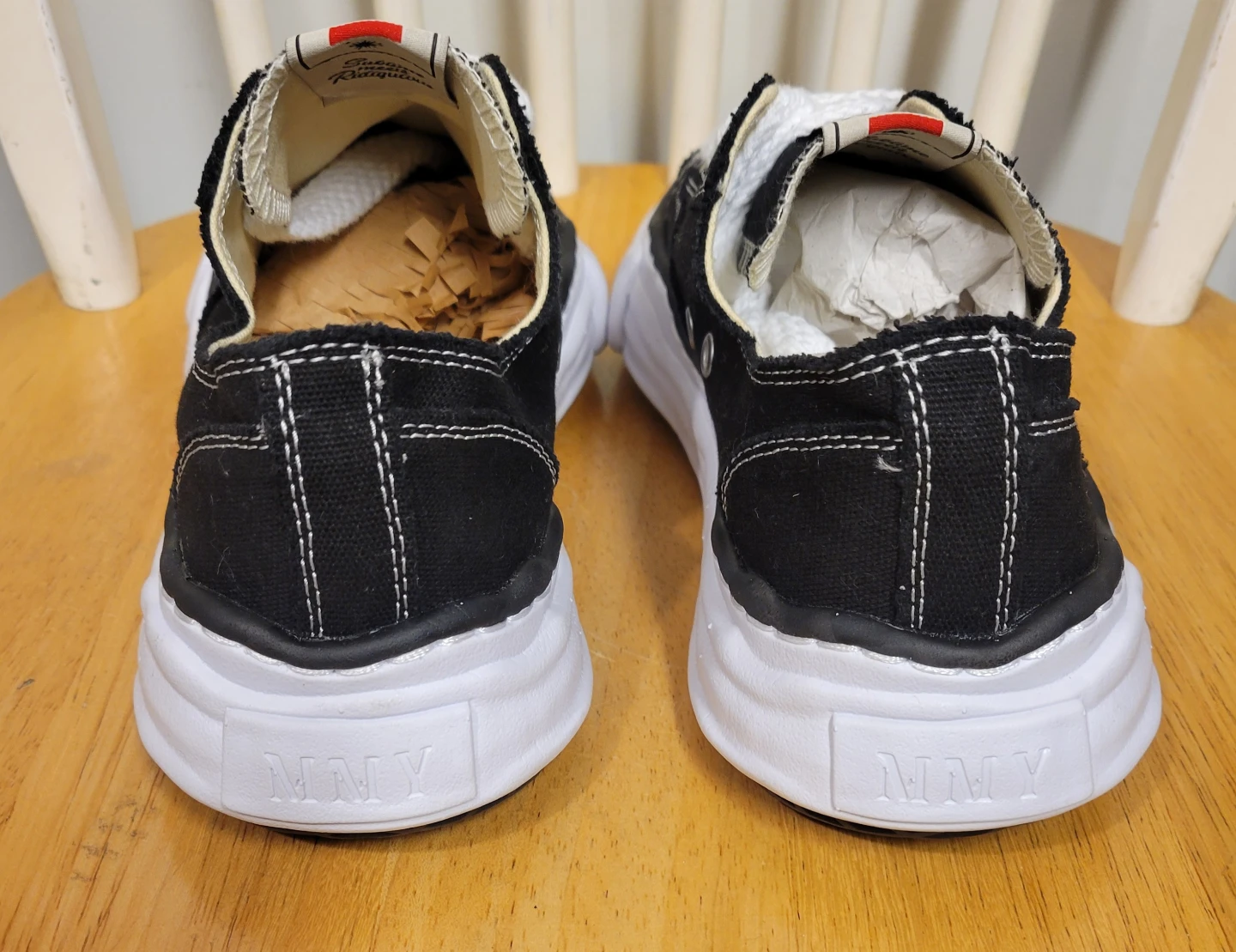Maison Mihara Yasuhiro Peterson OG Sole Canvas Low Size  8 / 41 - photo 4