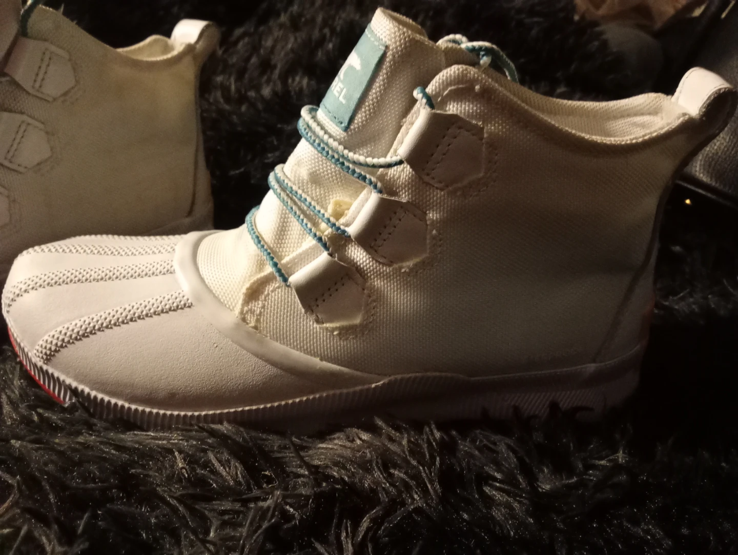 Sorel Out N About Plus Boots White Size 10