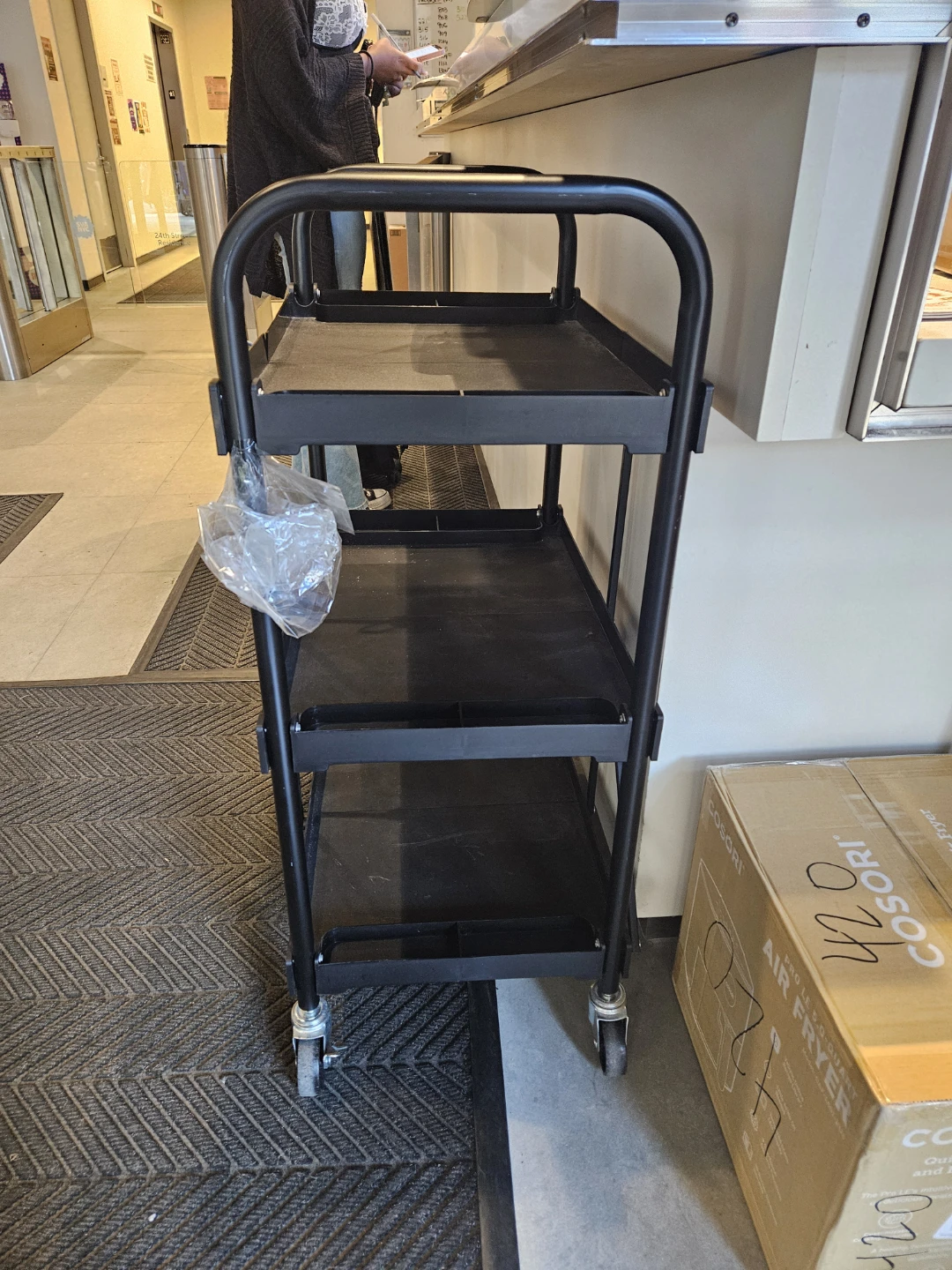 Goplus Foldable Trolly Cart - photo 2