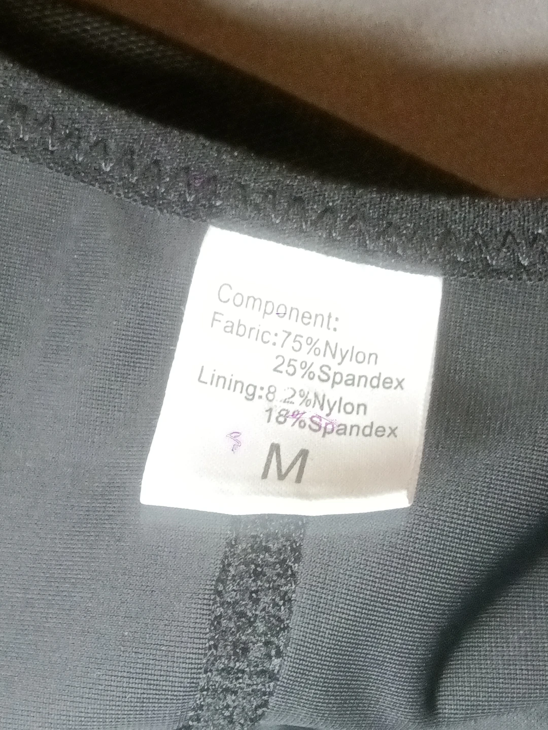Black Shapewear Body Suit Size M - photo 3