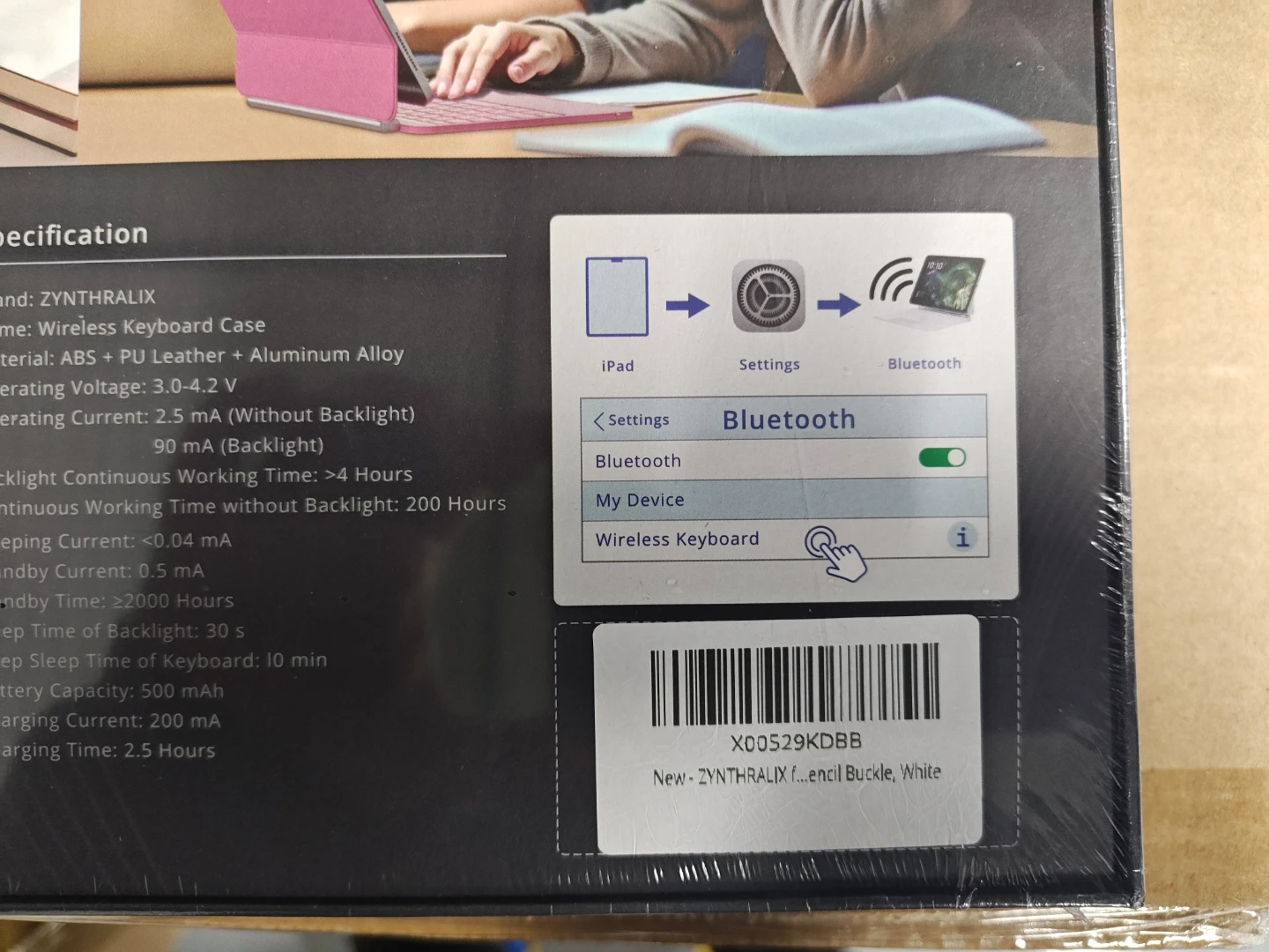 Wireless Keyboard Case for iPad - photo 3