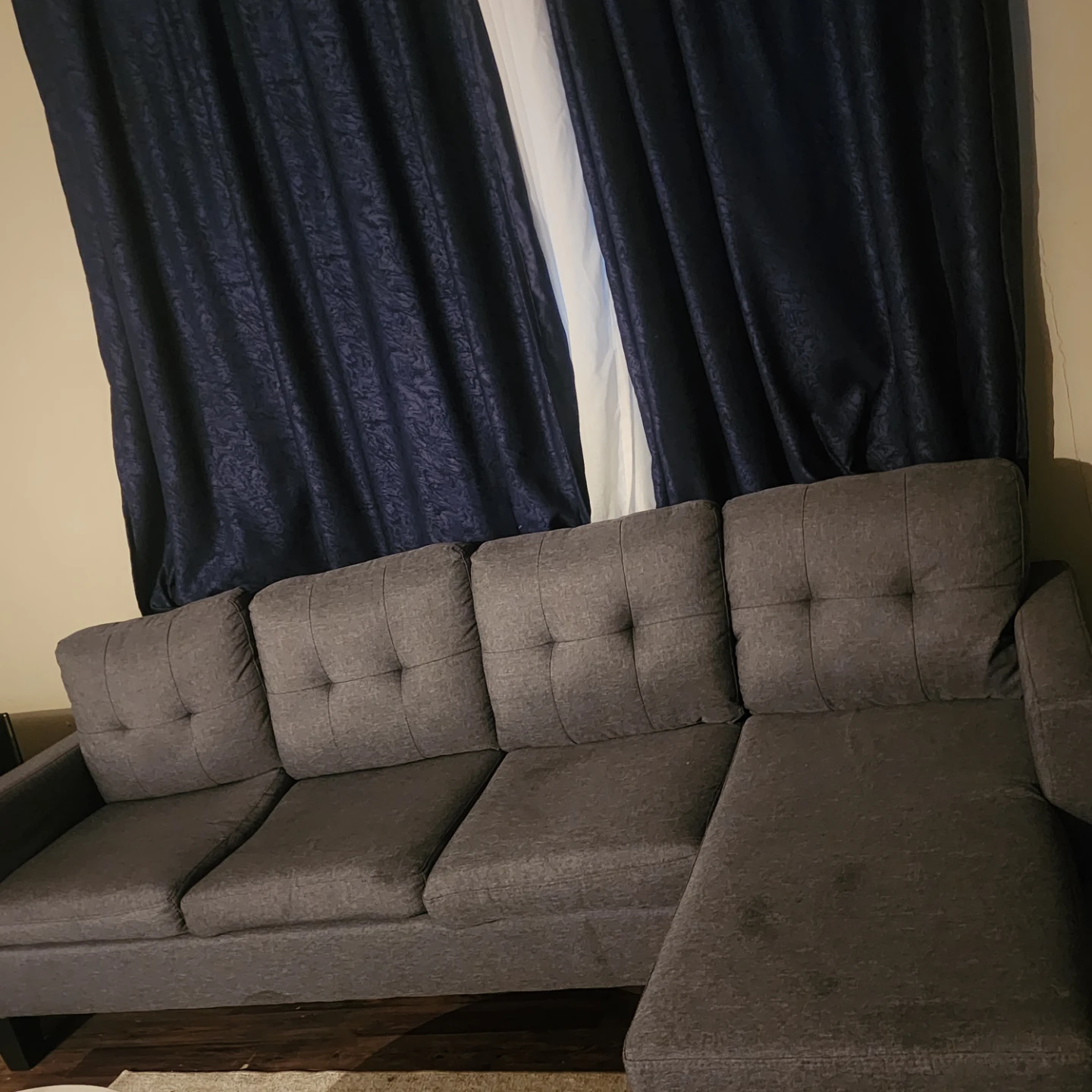 Dark Grey Sectional Sofa