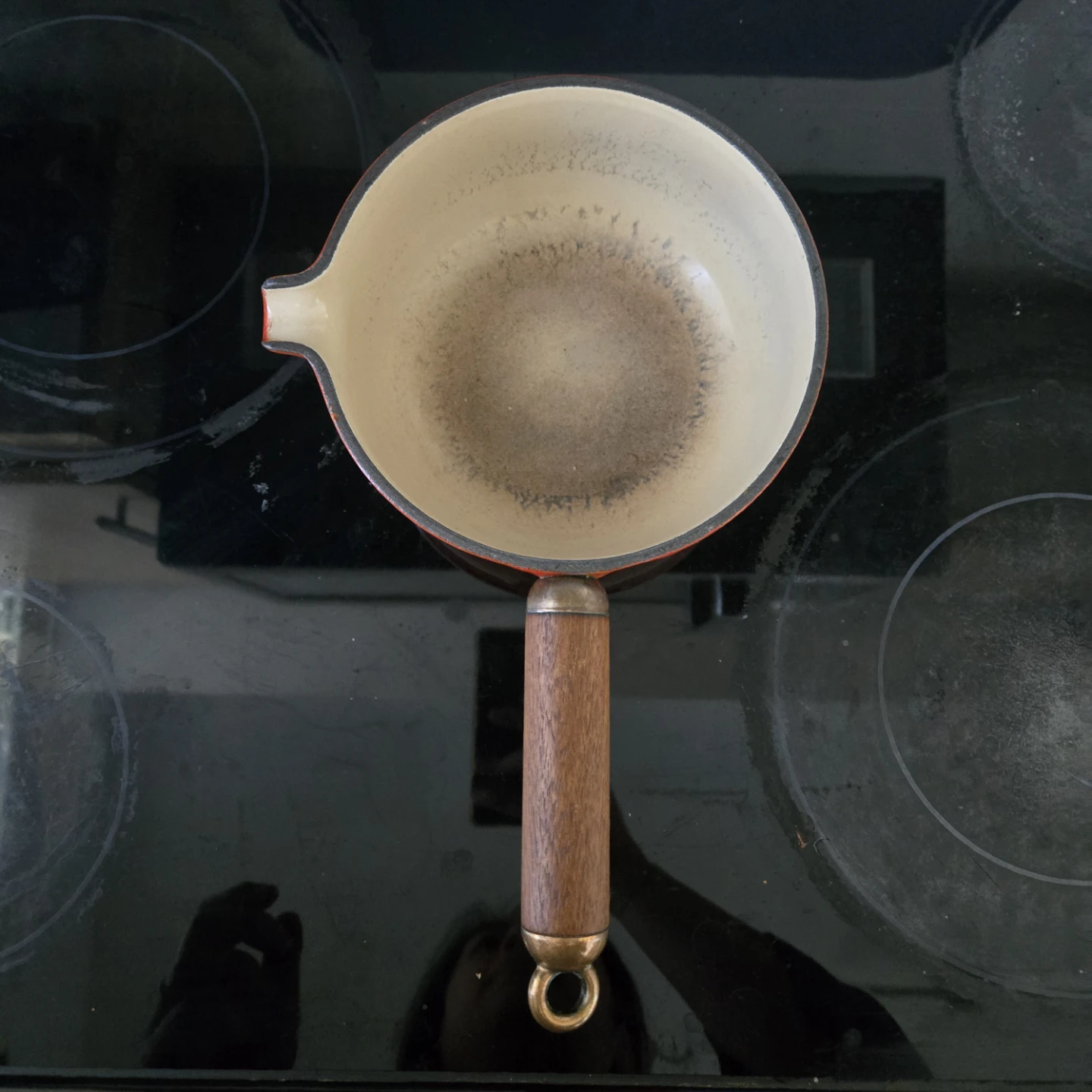 Vintage Le Creuset enameled cast iron sauce pan - photo 5