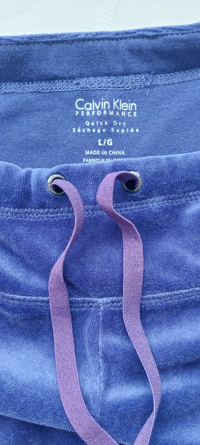 Calvin Klein Performance Velour Joggers - Large - photo 3