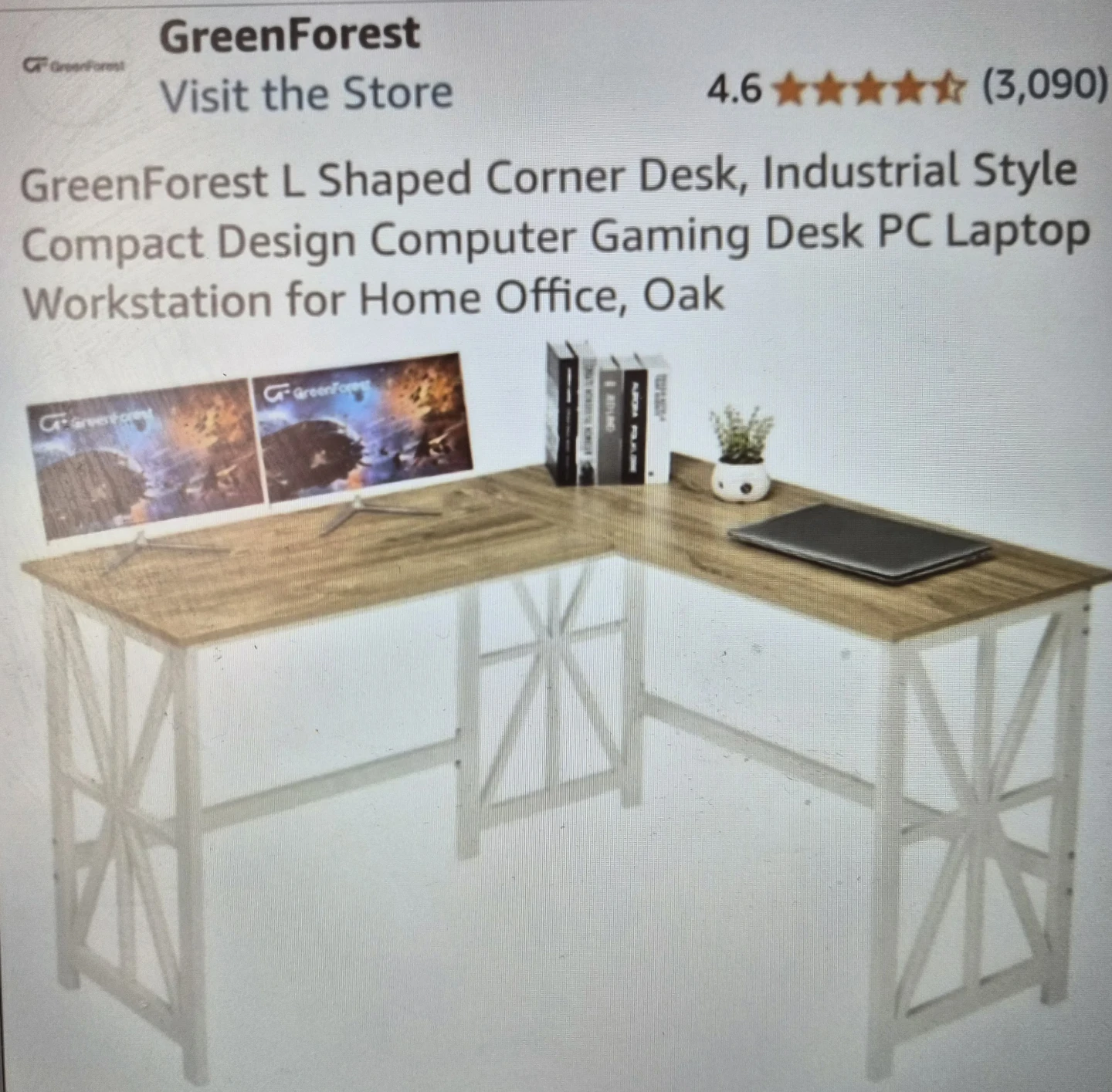 Computer desk(L-shaped)