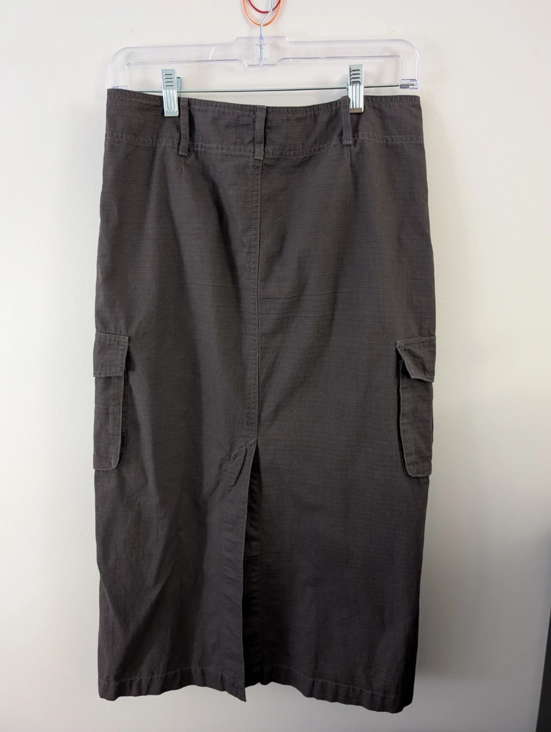 Brandy Melville Cargo Long Skirt with 4 pockets 100% cotton 30" - photo 2