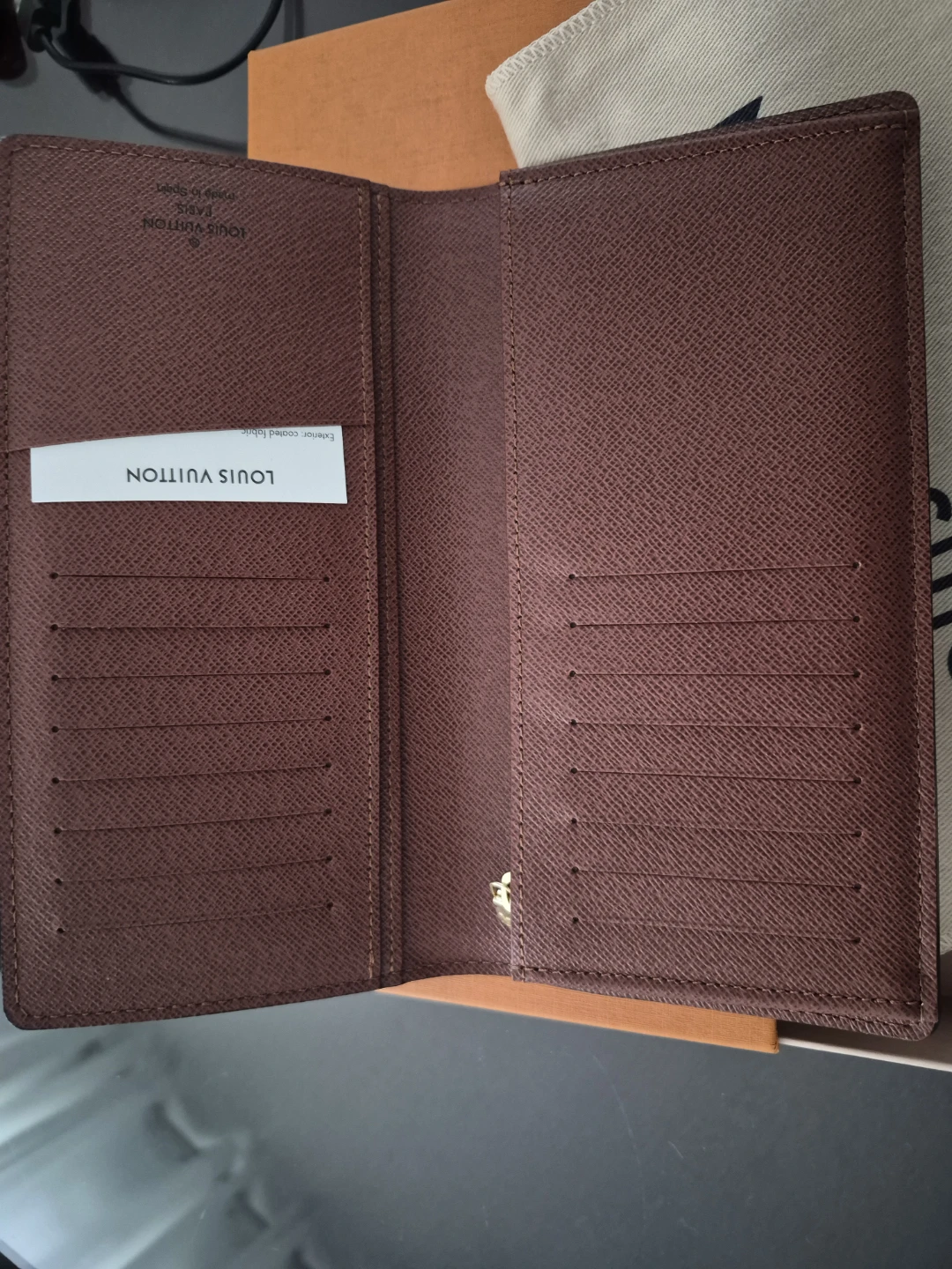 Authentic Louis Vuitton Monogram Long Wallet - photo 4