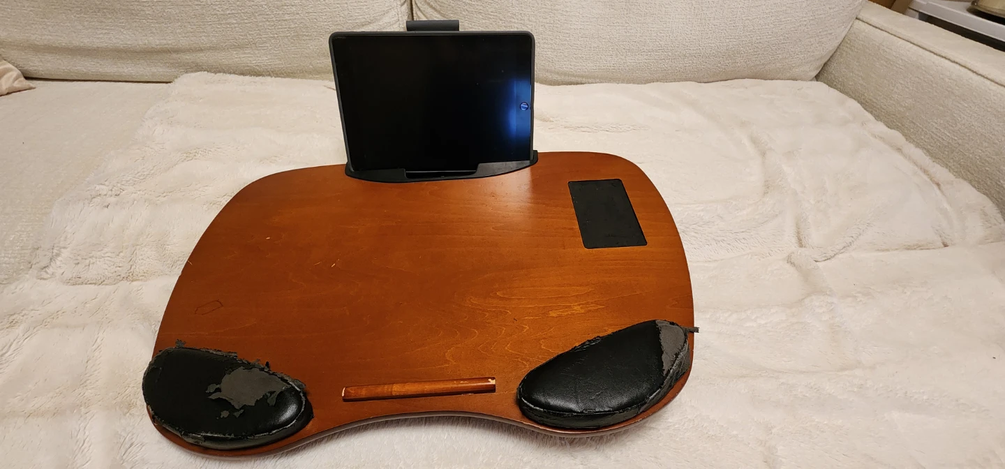 Laptop Lap Desk with iPad / Phone dock