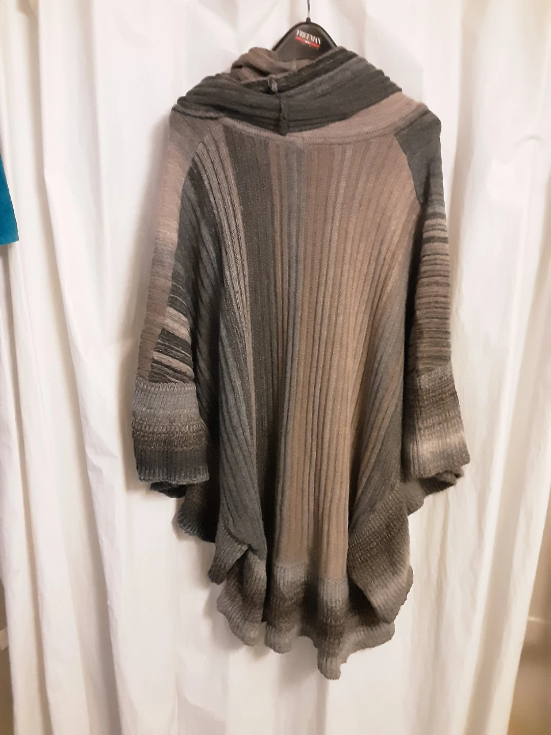 Fashion Concepts Cowl Neck Poncho - photo 3