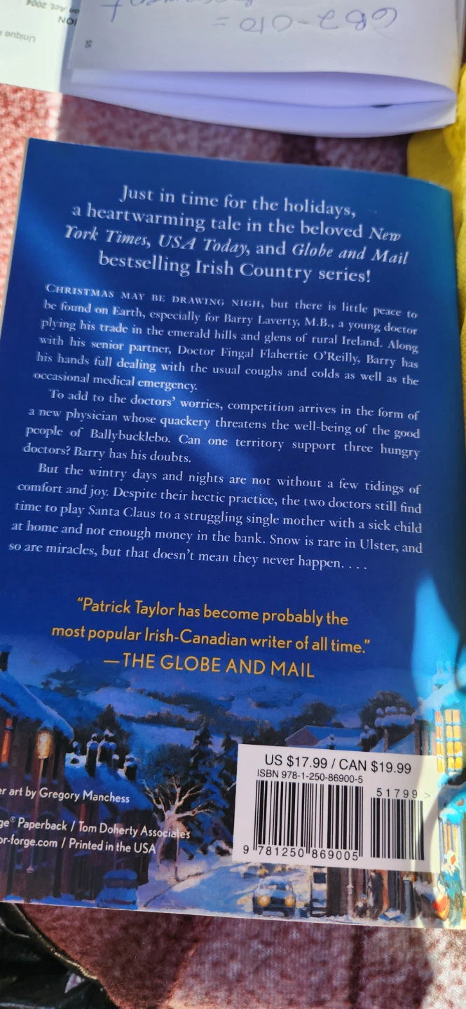 An Irish Country Christmas by Patrick Taylor - photo 2