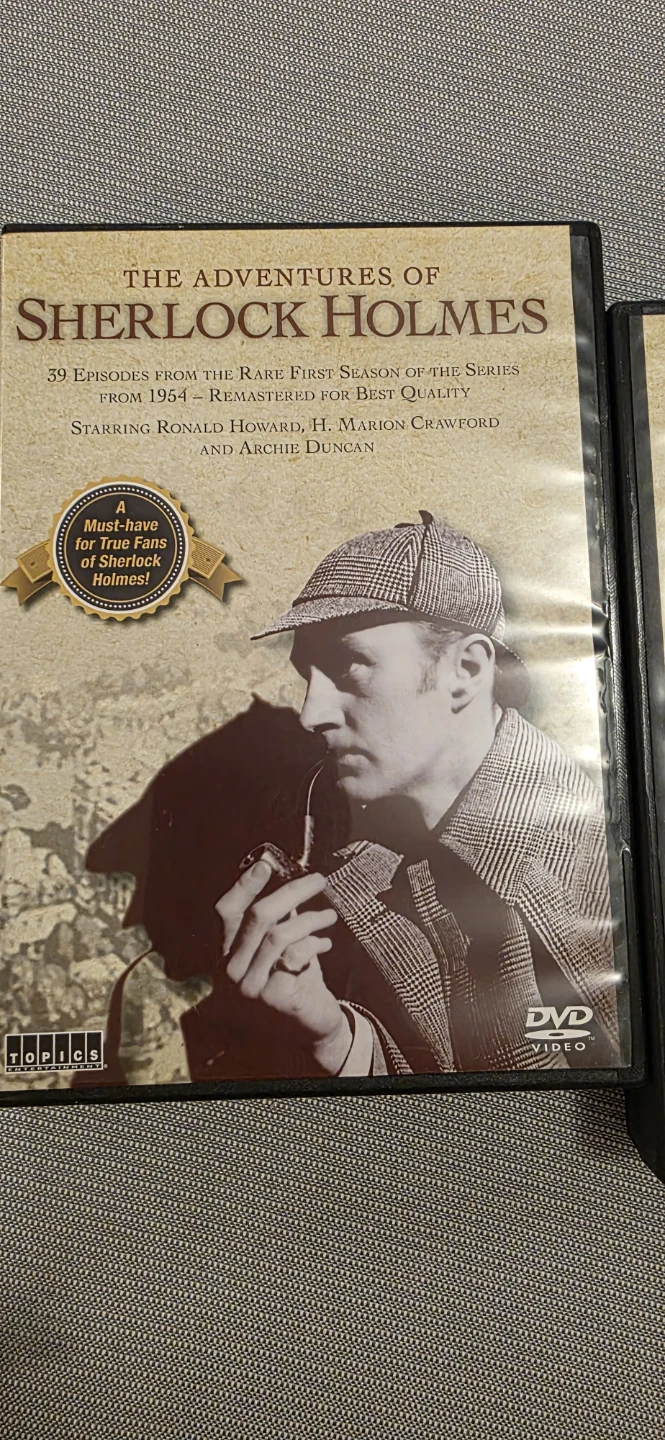 The Adventures of Sherlock Holmes 1954 DVD Collection - photo 2