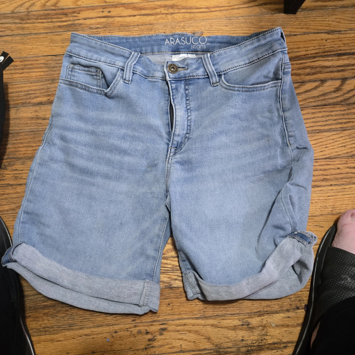 Arasuco Denim Jean Shorts size 8
