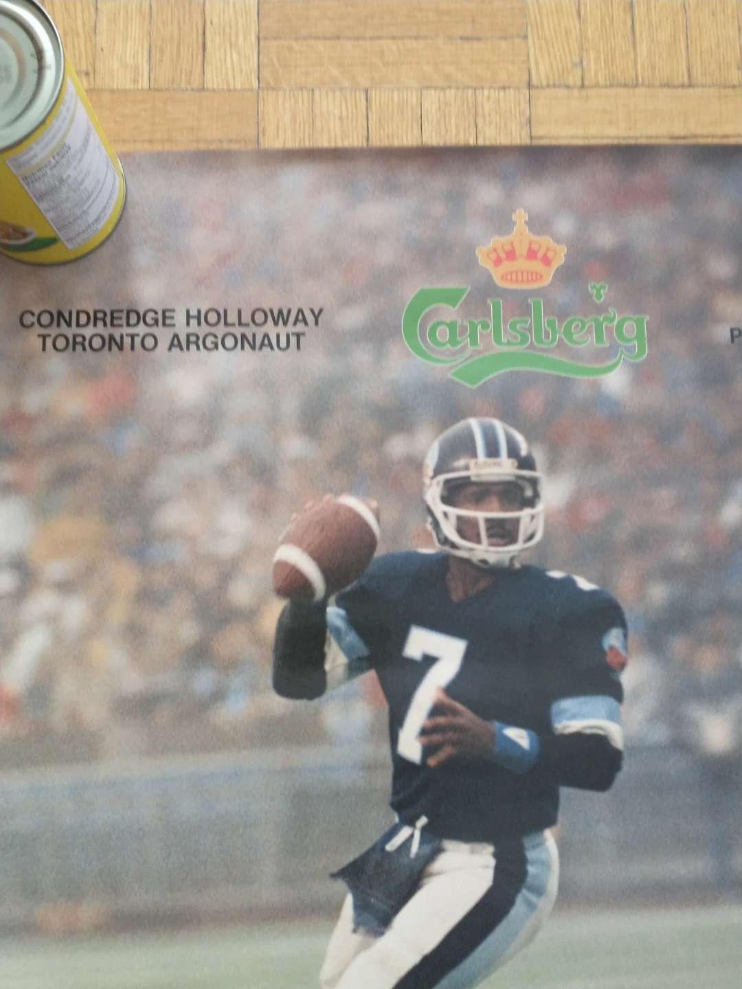 Condredge Holloway Toronto Argonauts 1982 CFL MVP Poster - photo 2