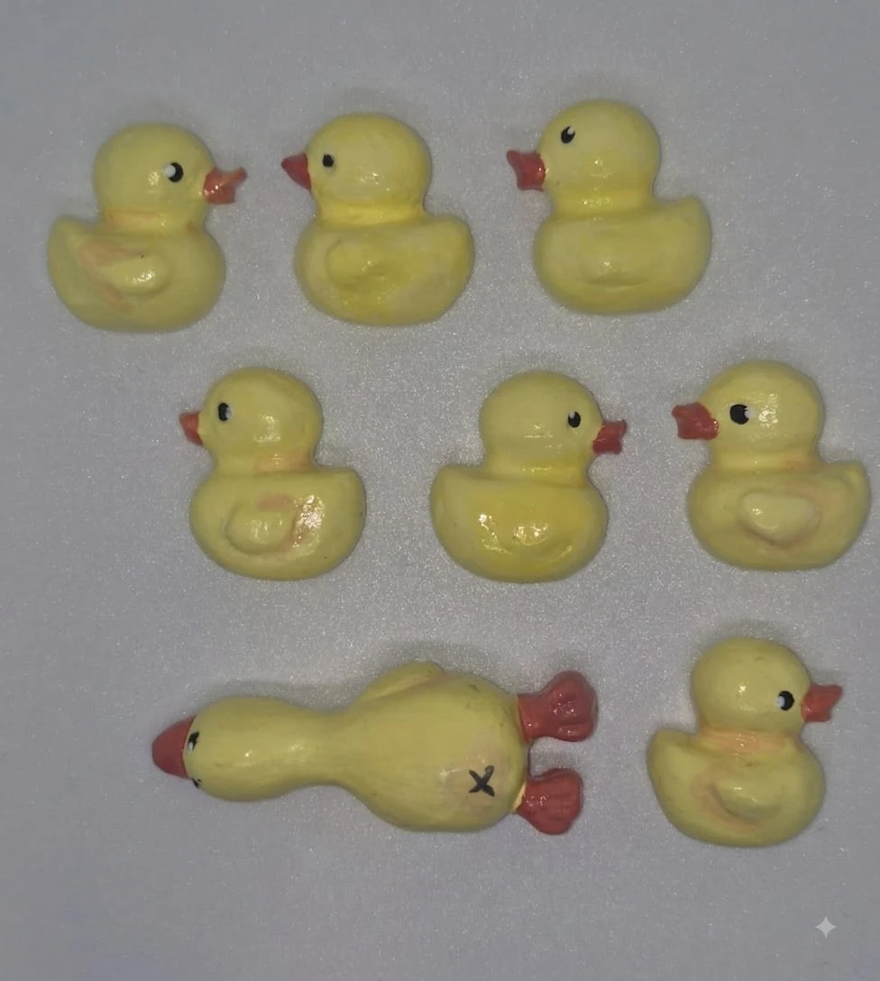 Cute Handmade Duck Charms/Keychains