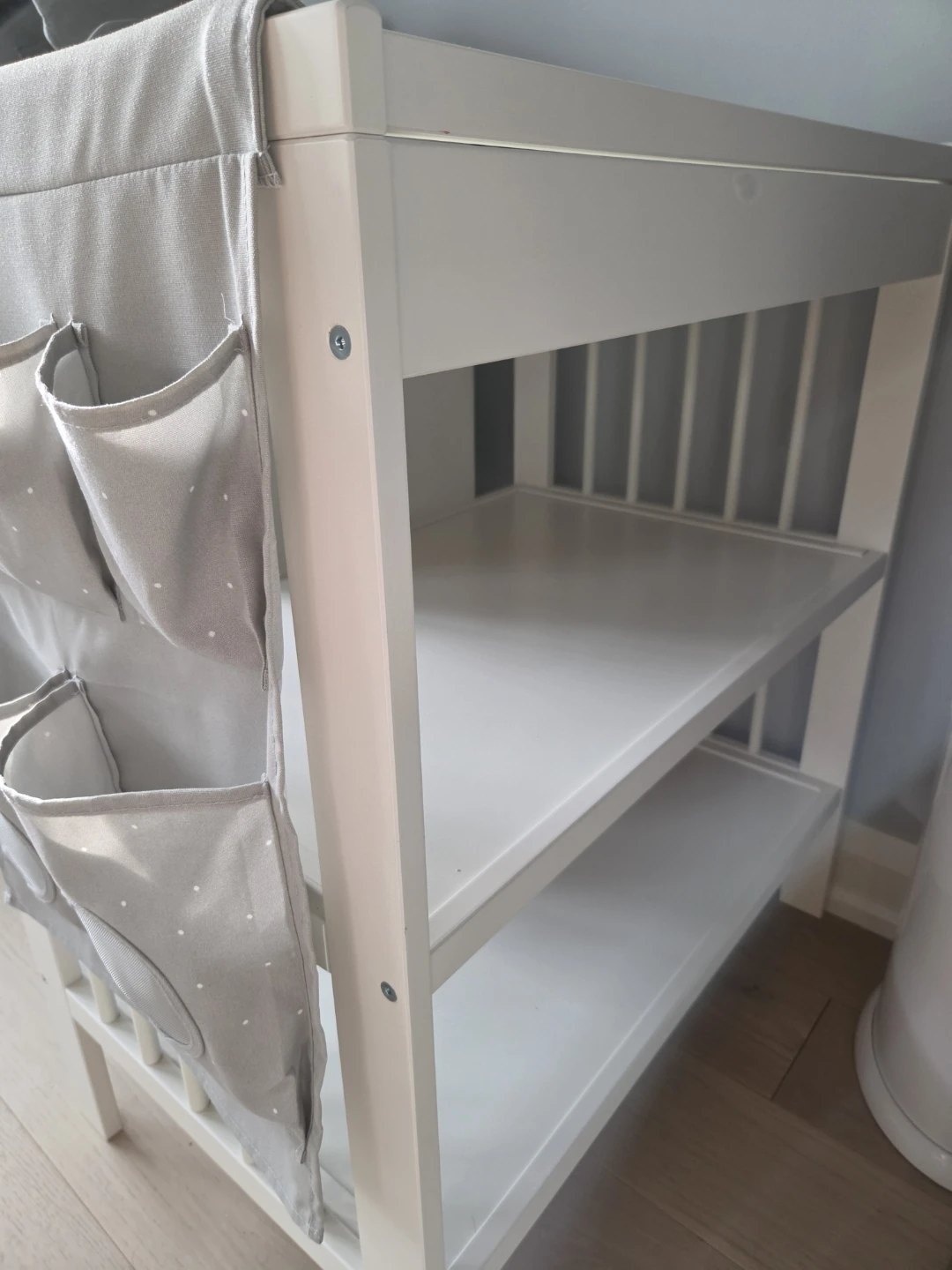 Baby Changing Table with Storage Organizer - photo 2