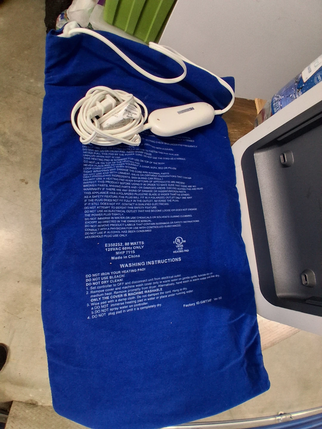 Walgreens Heating Pad Model MHP711S