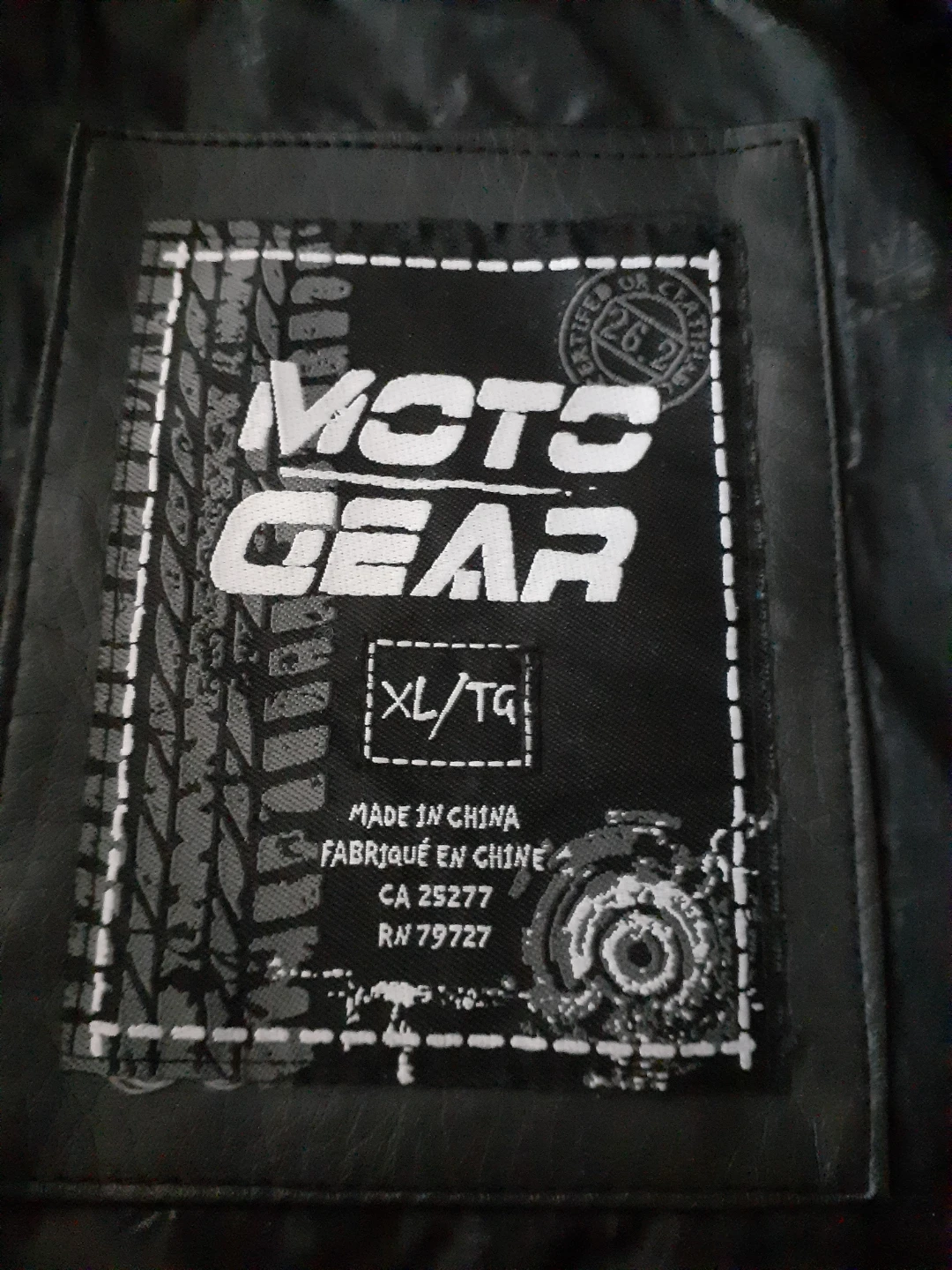 Moto Gear Black Leather-Style Jacket - photo 3