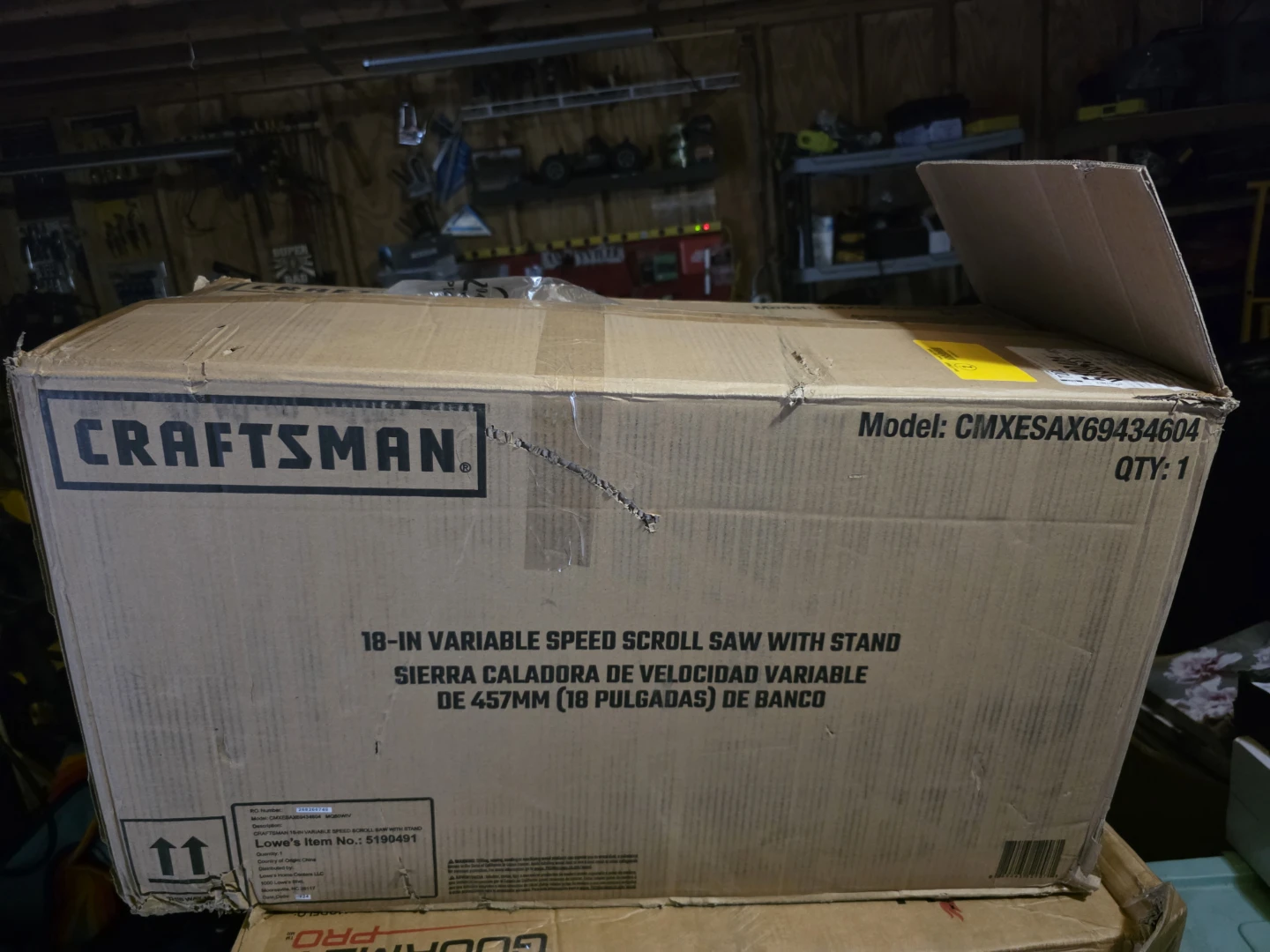Craftsman 18-in Variable Speed Scroll Saw with Stand - photo 3