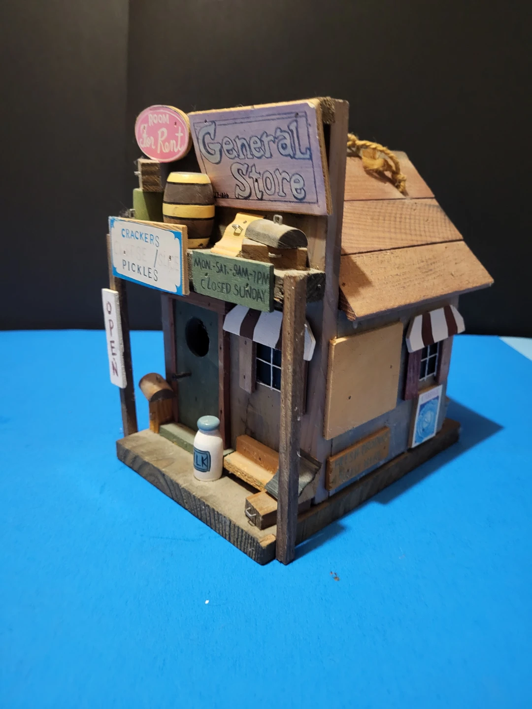 Rustic General Store Decorative Birdhouse - photo 3