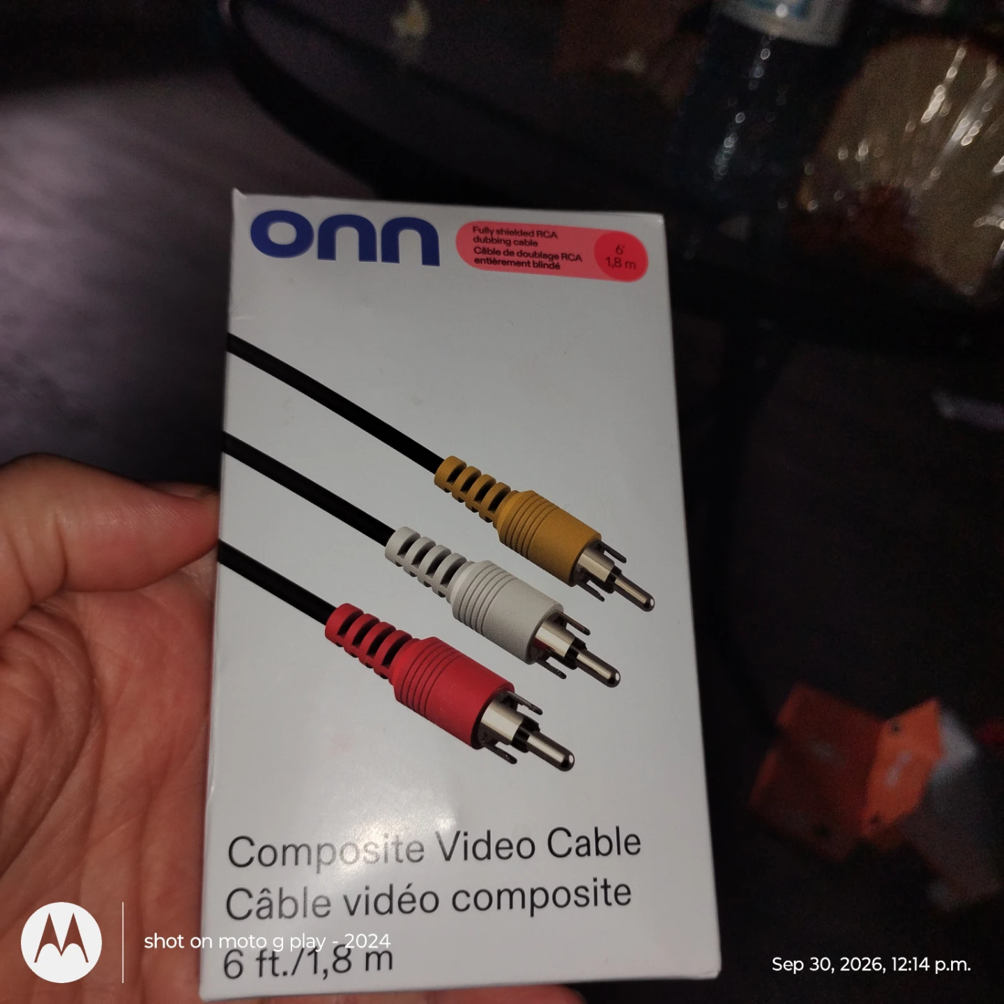 Onn Composite Video Cable