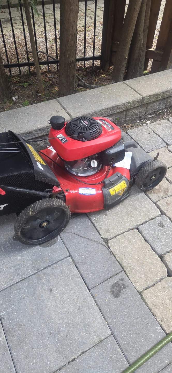 Troy-Bilt Lawn Mower with Honda GCV160 Engine