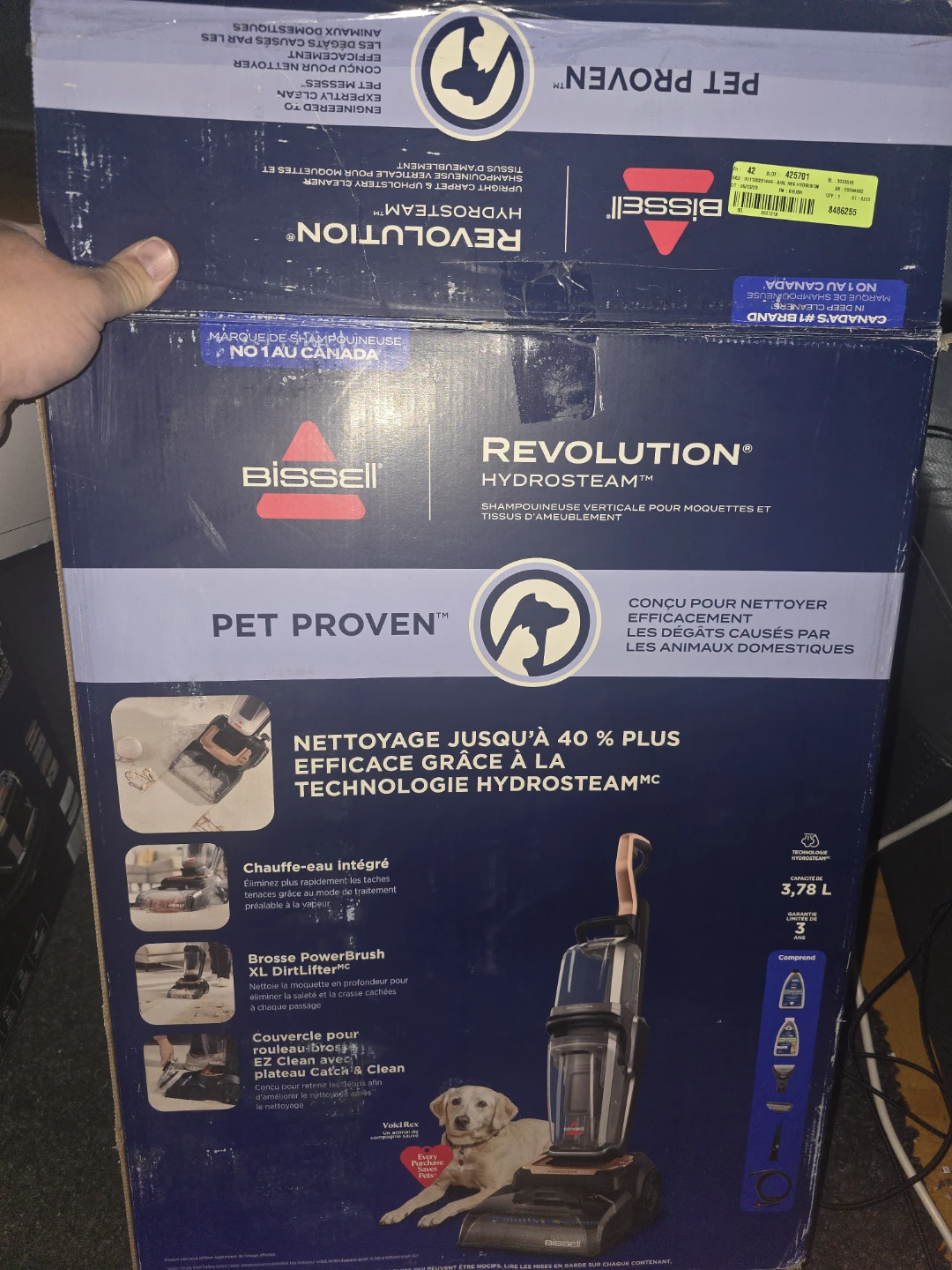BISSELL Revolution Hydrosteam Carpet Cleaner - photo 3