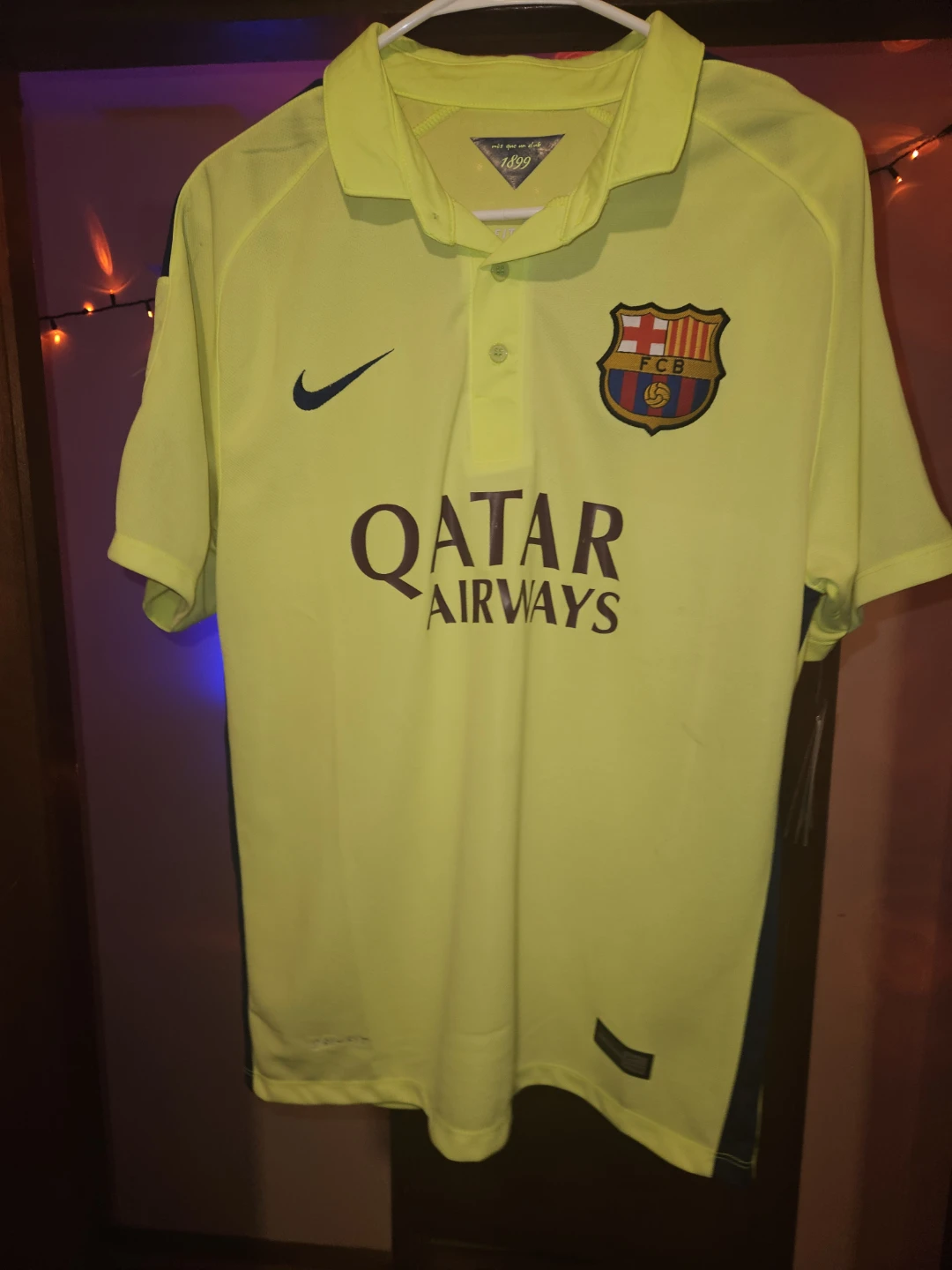 FC Barcelona Messi 10 Jersey size medium